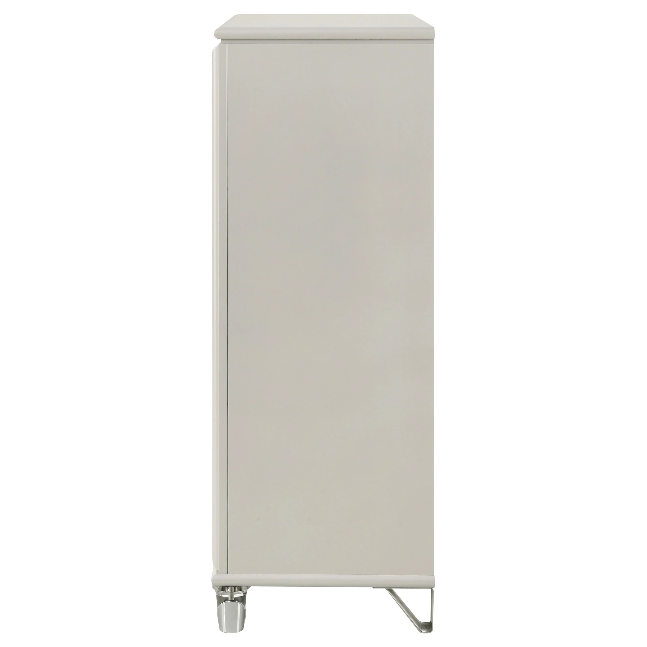 Olivia 5-Drawer Chest Pearl White - Image 2