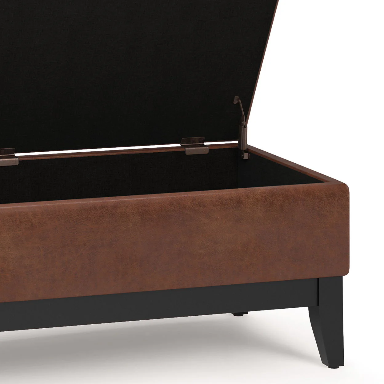 Oregon - Contemporary Storage Ottoman Bench With Tray - Image 27