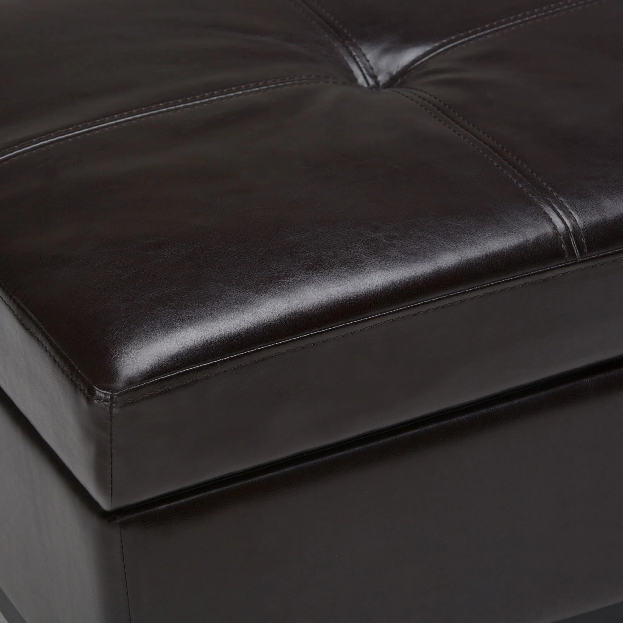 Oregon - Contemporary Storage Ottoman Bench With Tray - Image 40