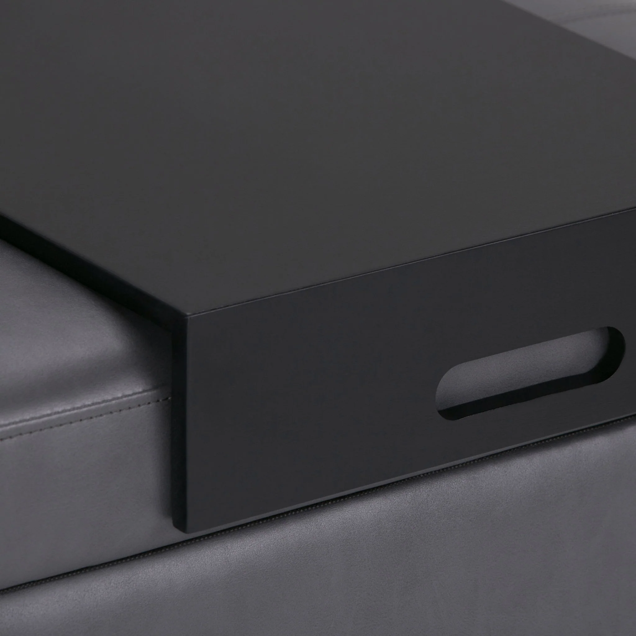 Oregon - Contemporary Storage Ottoman Bench With Tray - Image 42