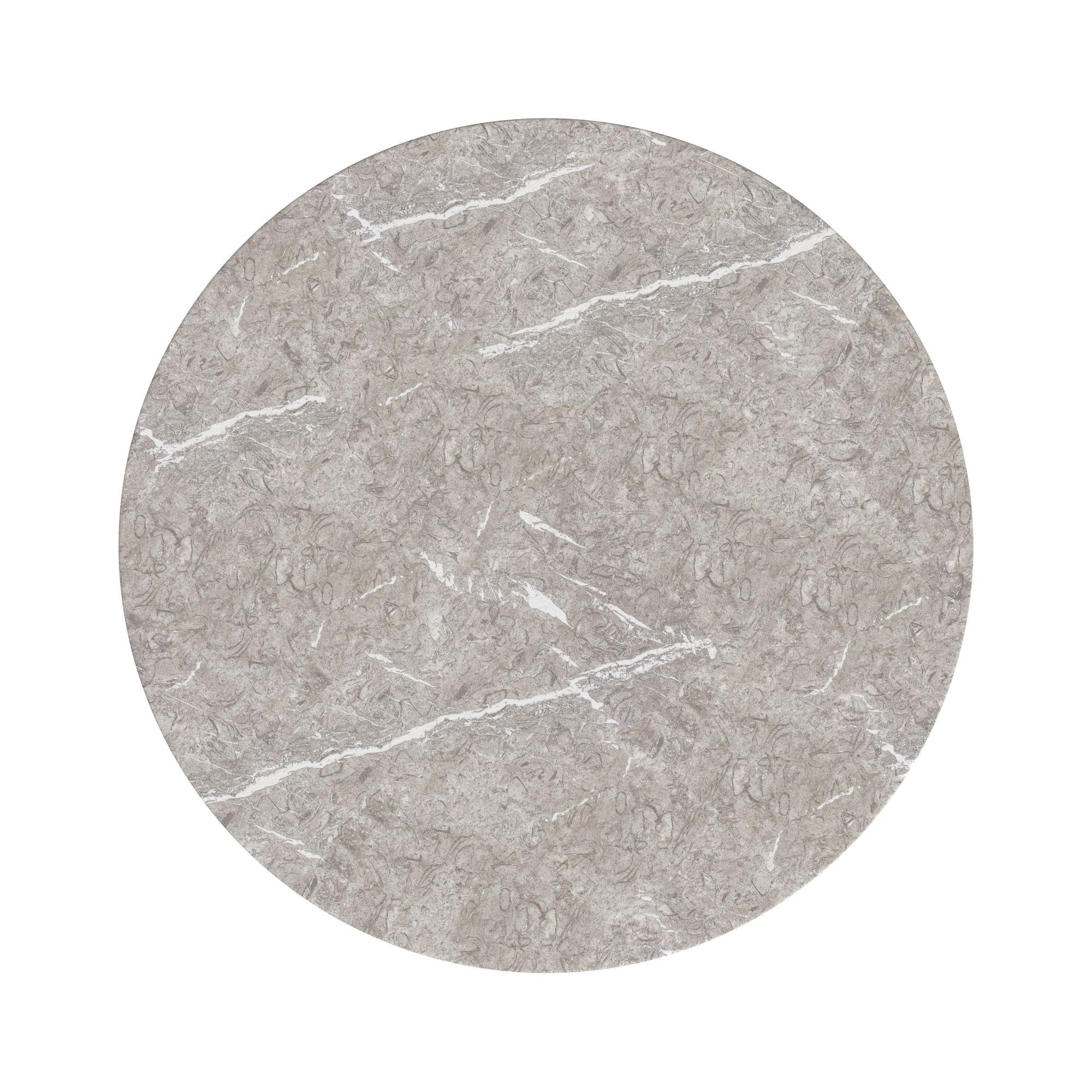 Oregon - Round Table With Faux Marble Top - Image 9
