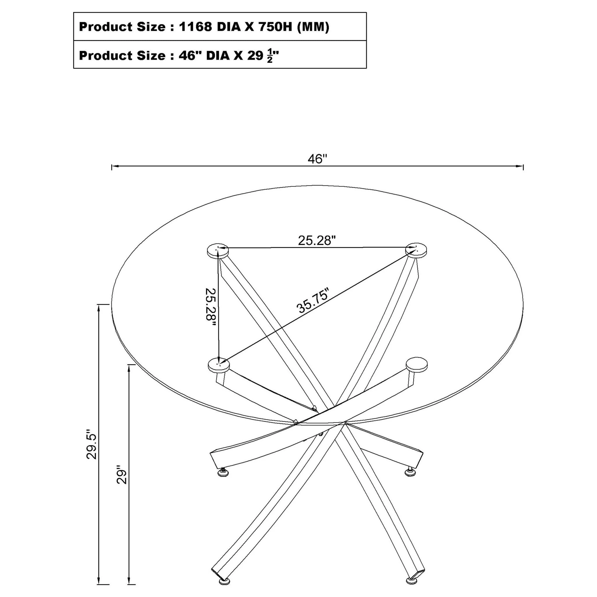 Orlette - Dining Table - Clear - Image 4