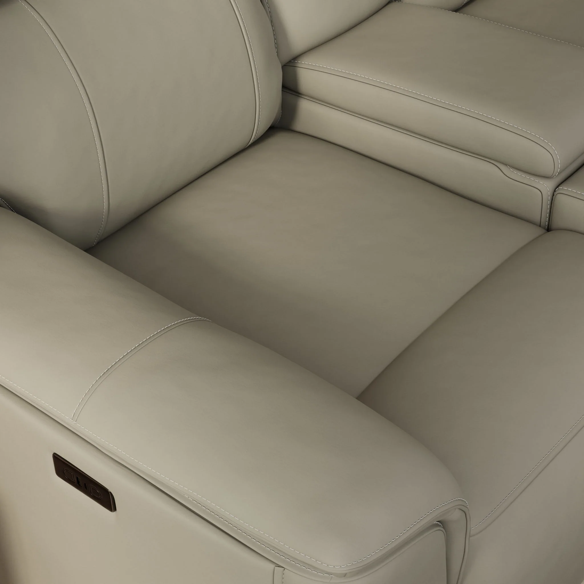 Oslo - Dual Power Reclining Loveseat With Console - Image 5