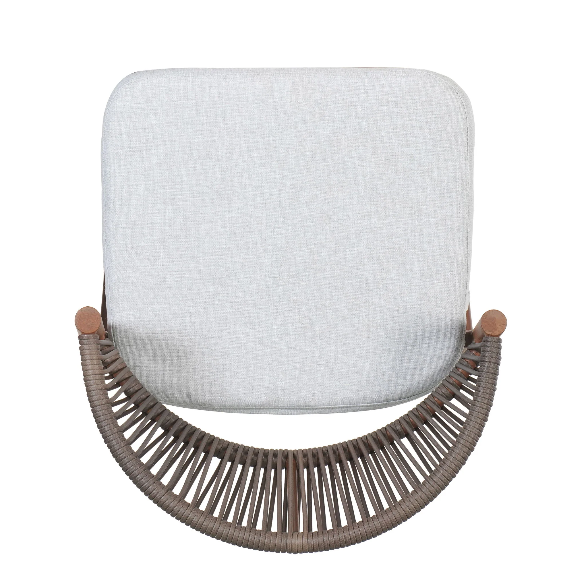 Outdoor 26" Counter Height Metal Frame Counter Stools With Scallop Shaped Backrest & Water Resistant Cushions - Image 28