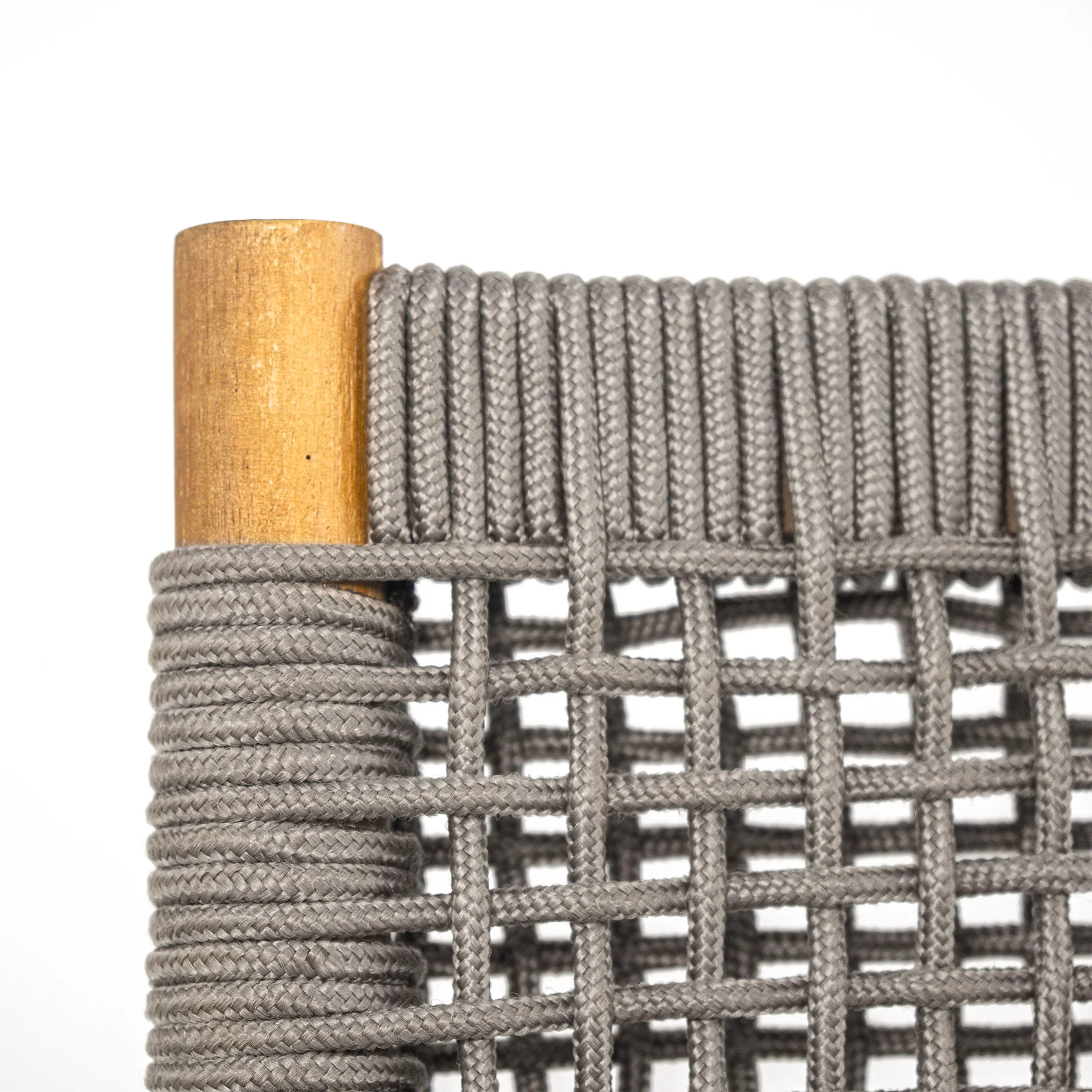 Outdoor 7 Piece Dining Set With Rope Woven Armchairs - Image 11