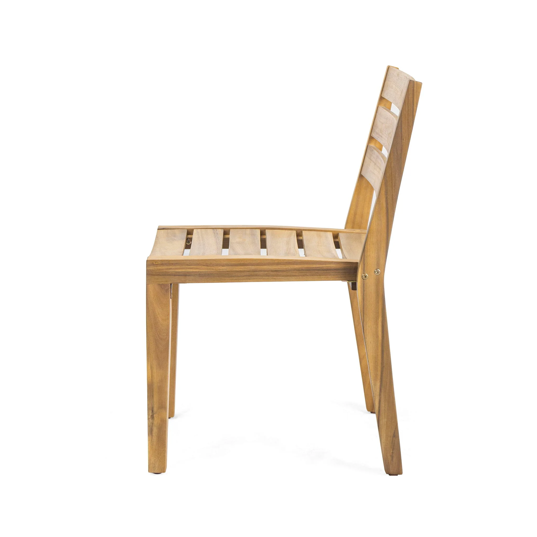 Outdoor 7 Pieces Outdoor Dining Set - Teak - Image 3