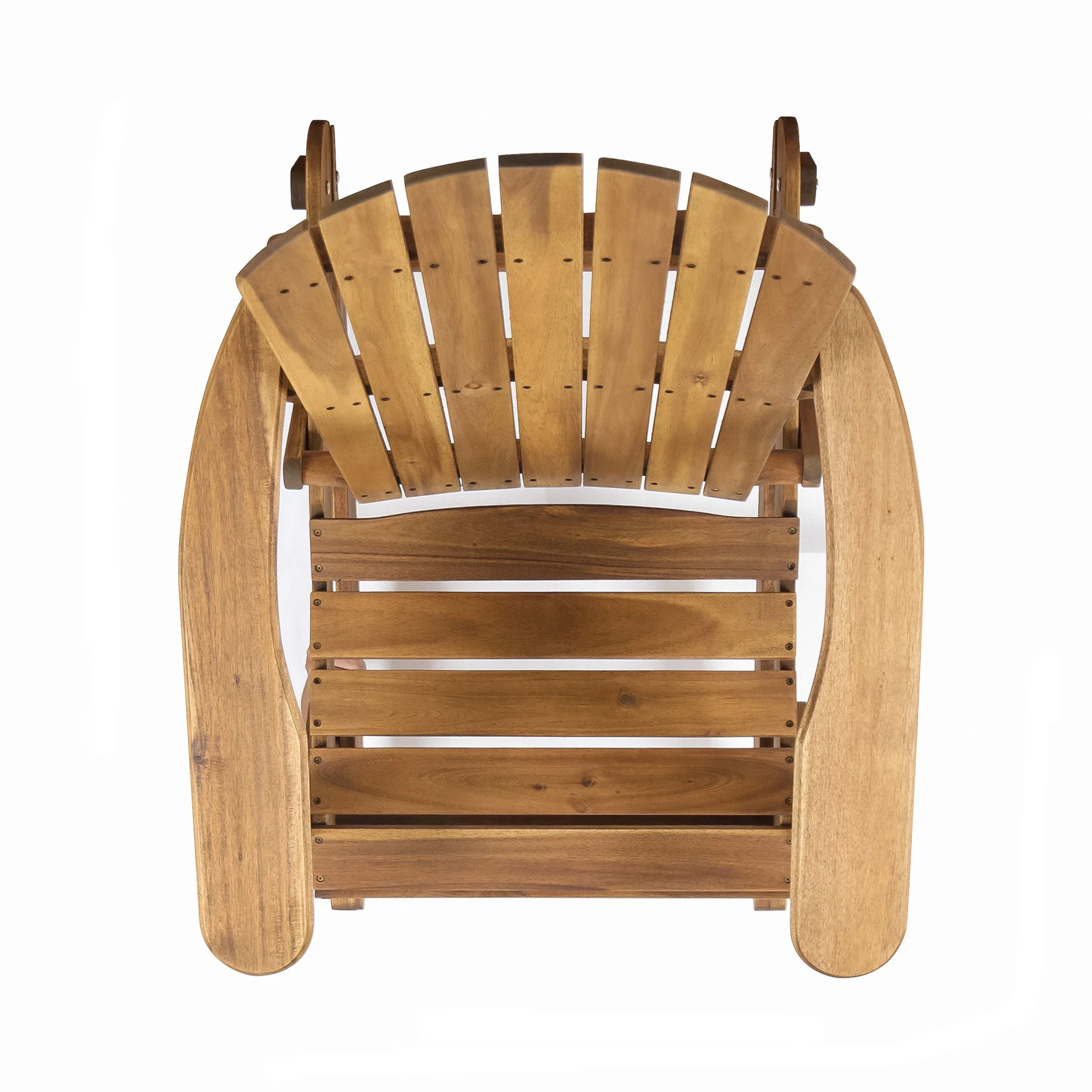 Outdoor Adirondack Rocking Chair With Hand Crafted Details - Image 13