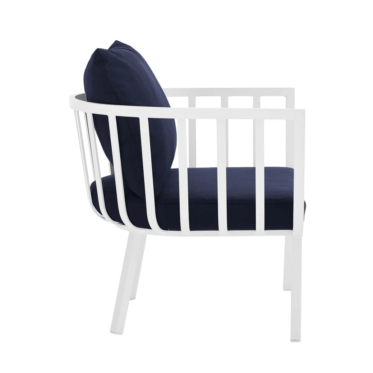 Outdoor Aluminum Patio Armchair Set of 2 Durable Weather-Resistant Seating for Porch - Image 28
