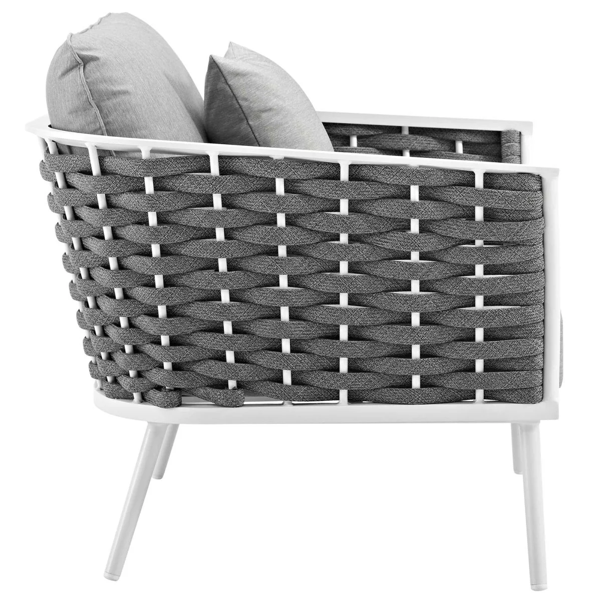 Outdoor Aluminum Patio Armchair — Weather-Resistant Design for Porch, Patio and Deck - Image 22
