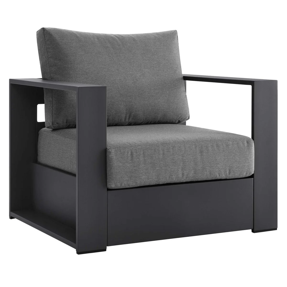 Outdoor Aluminum Patio Armchair with Arms – Durable Weather-Resistant Seating for Patio - Image 41