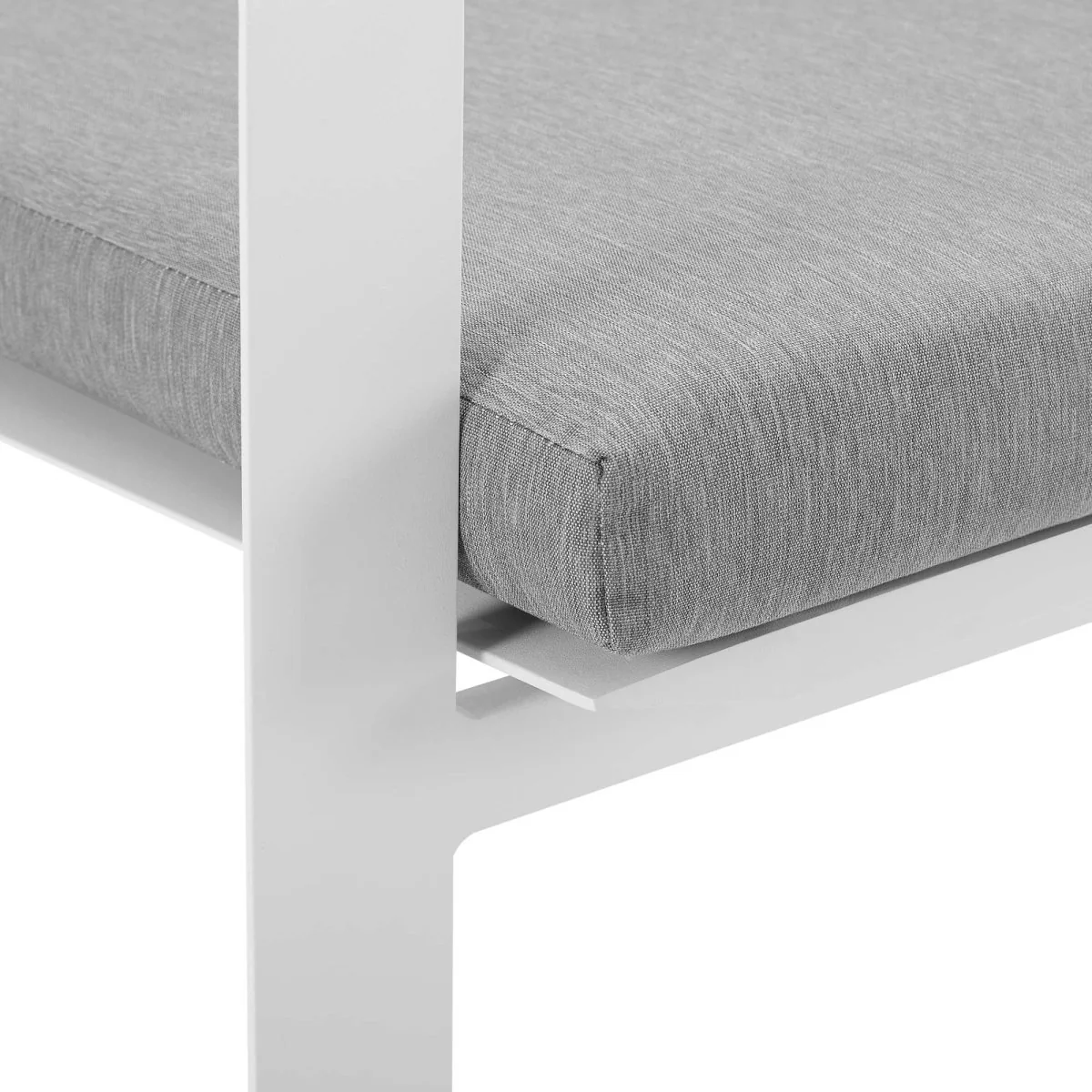 Outdoor Aluminum Upholstered Armchairs – Patio Upholstered Armchair Set - Image 15