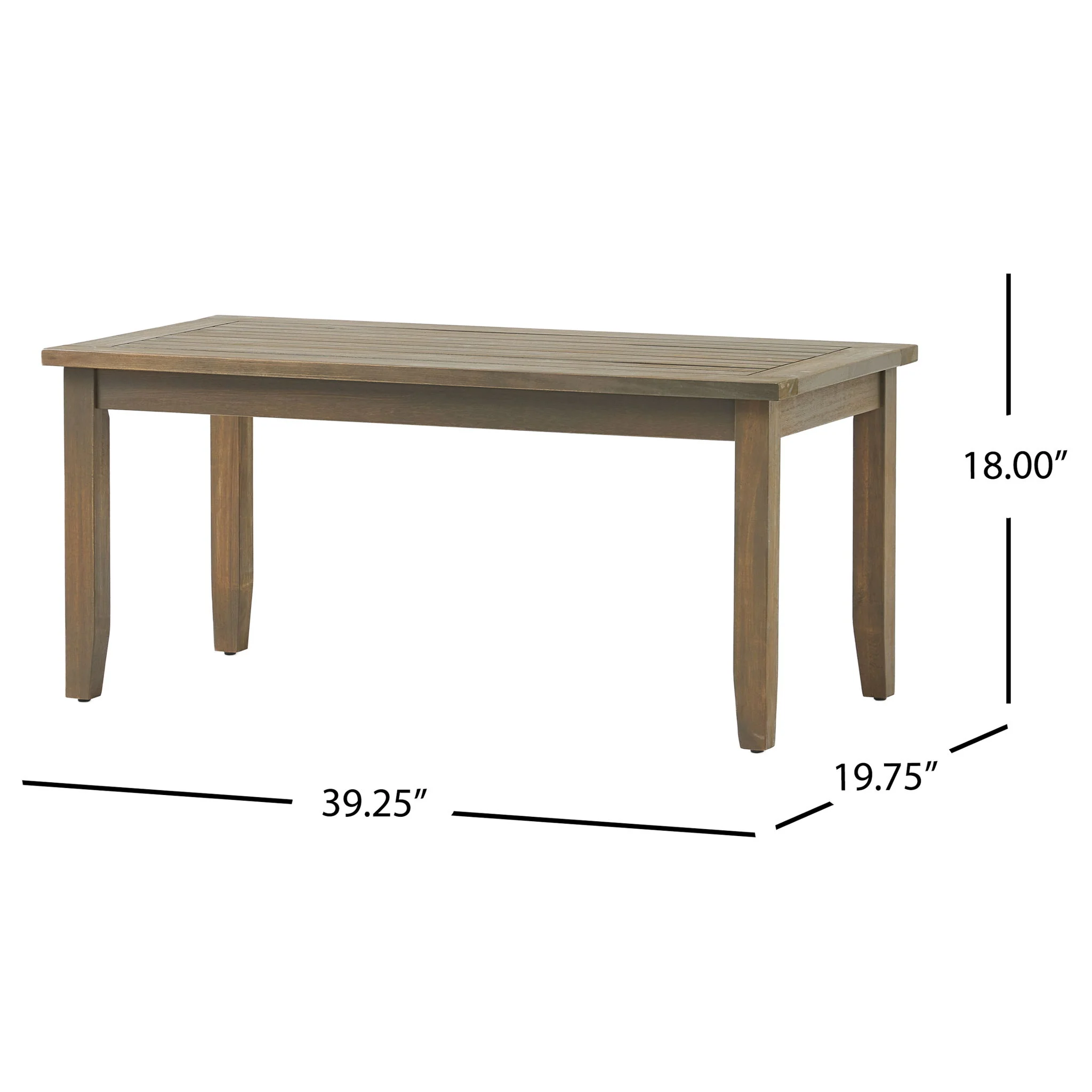 Outdoor Chat Set With Coffee Table And Loveseat - Image 8