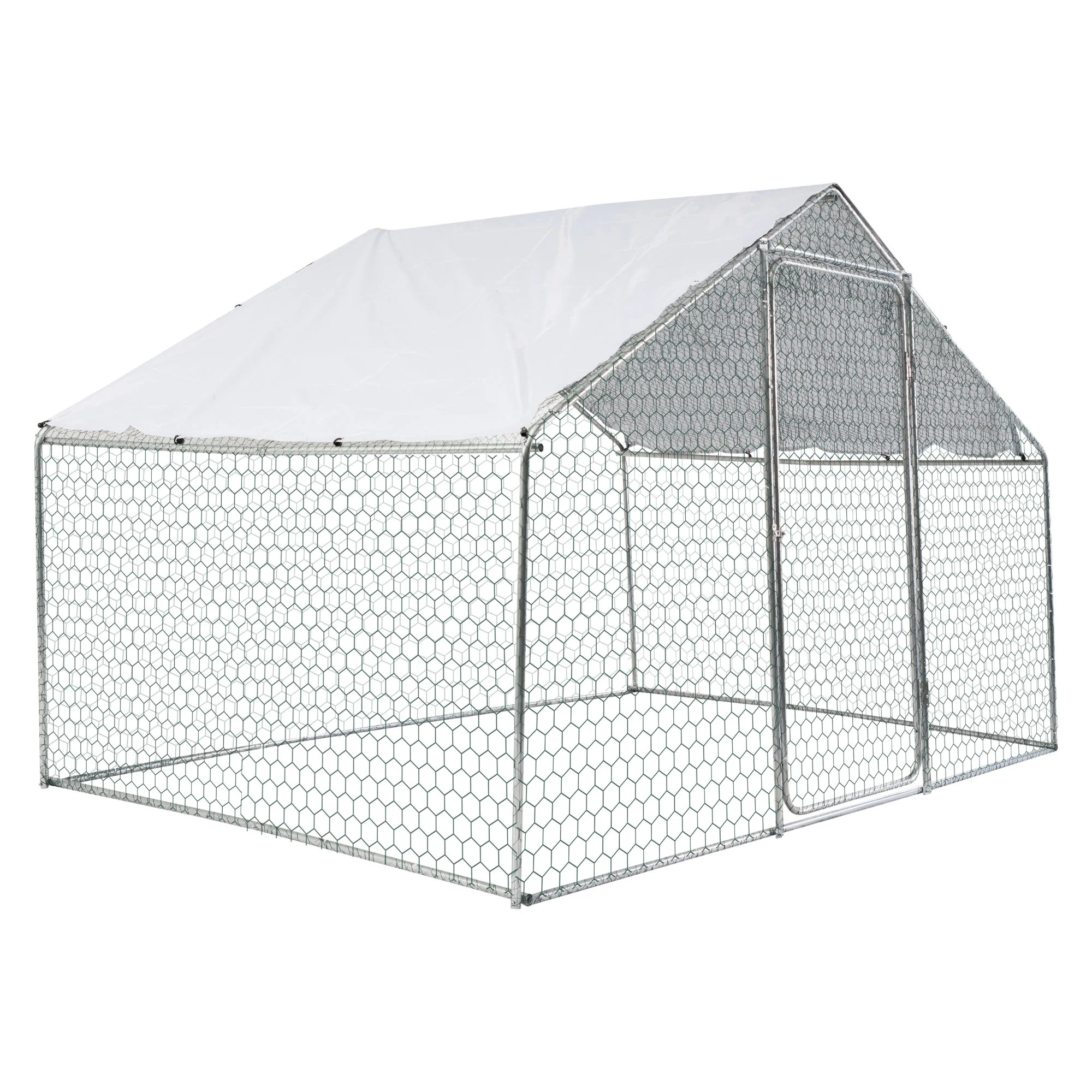 Outdoor Chicken Coop Metal Big Space - Image 21