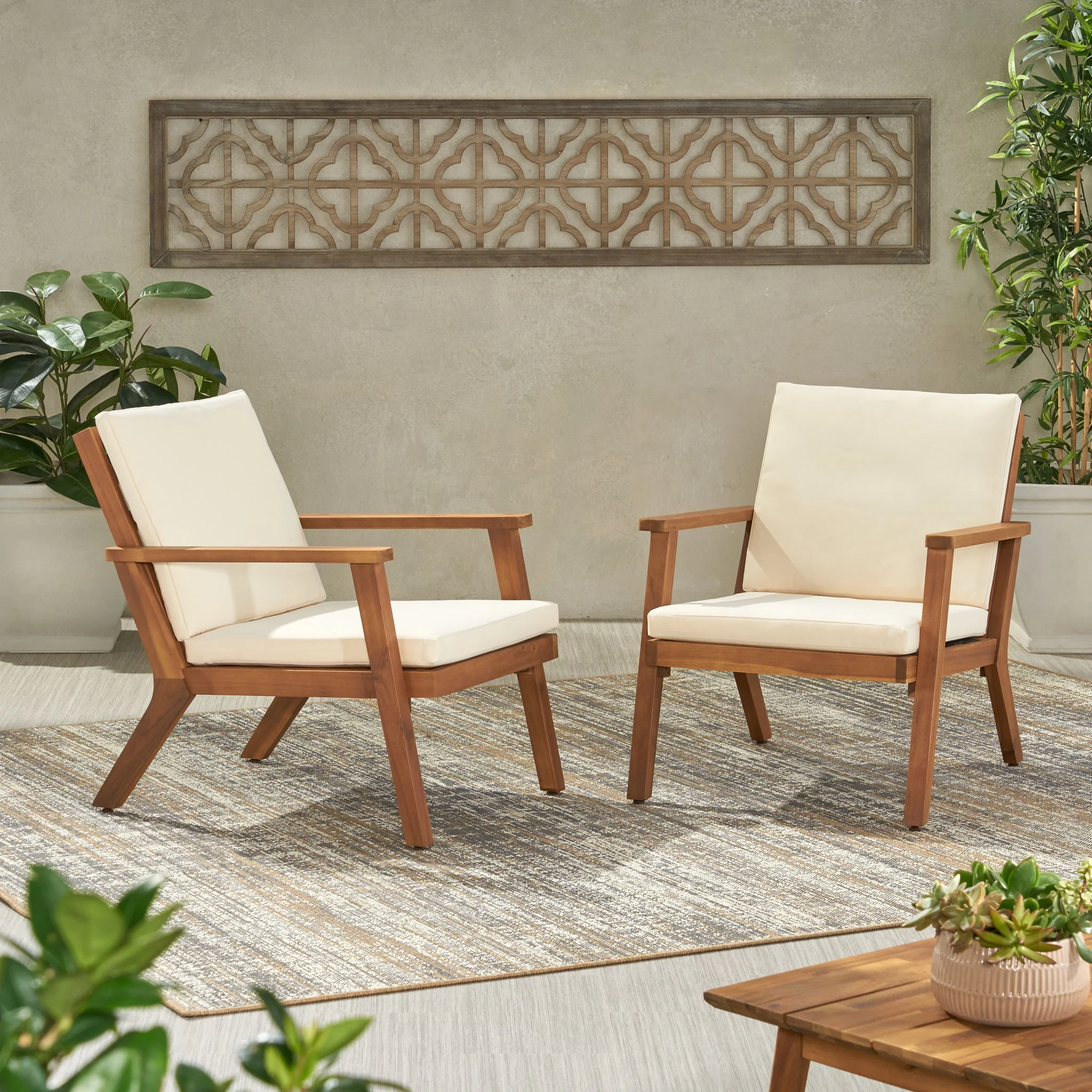 Outdoor Club Chair With Cushion - Image 13