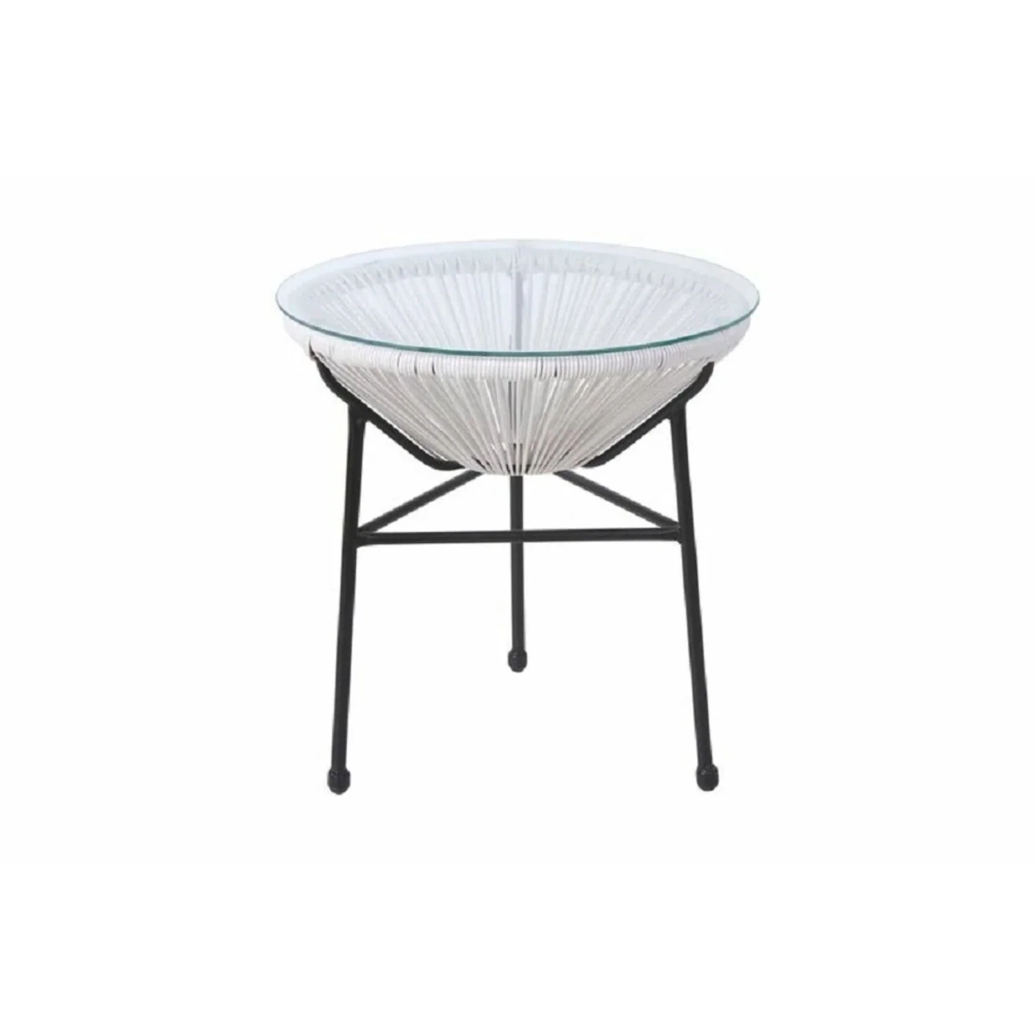 Outdoor Conversation Set With Ergonomic Lounge Chairs And Tempered Glass Table - Image 18