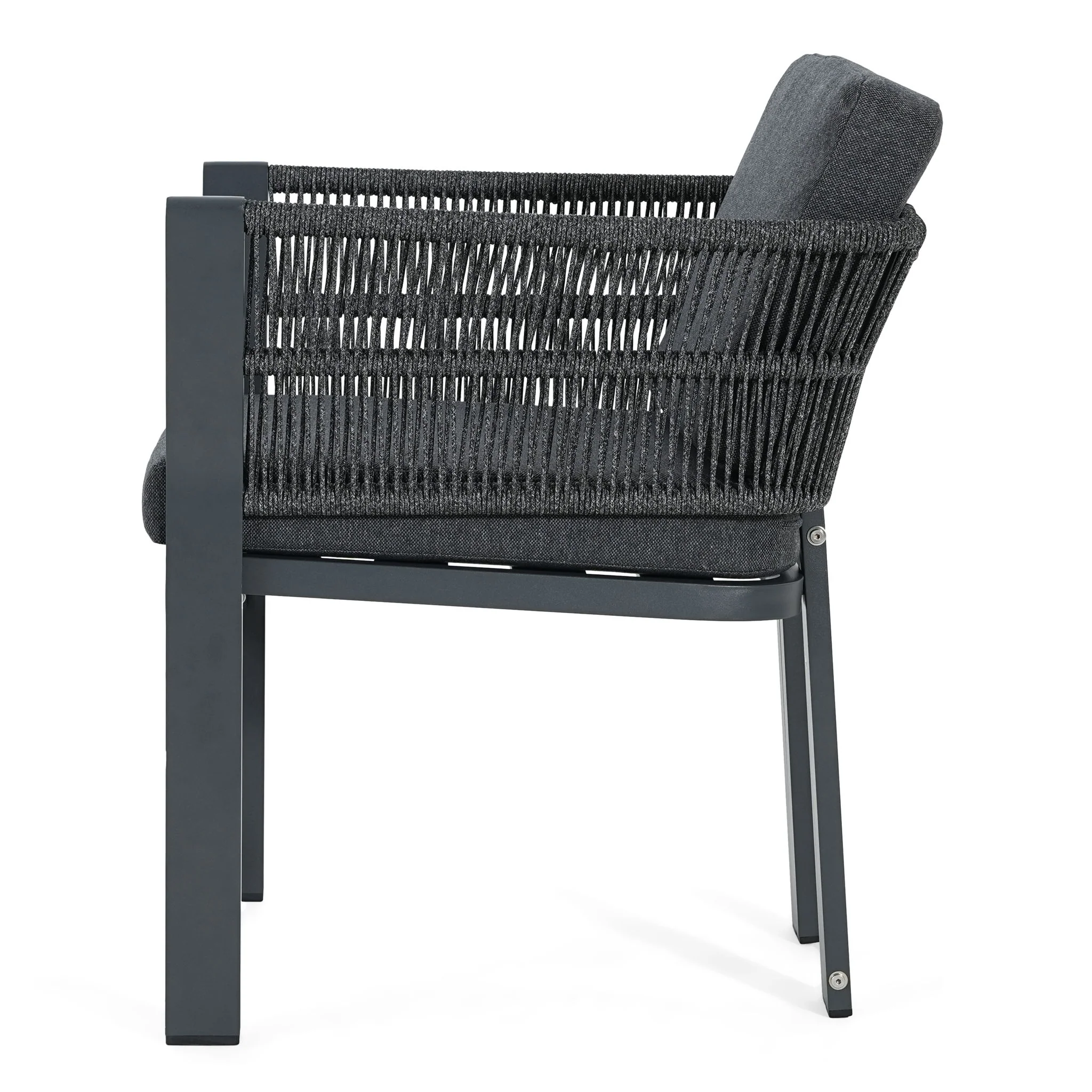 Outdoor Dining Chair, All-Weather Patio Seating For Backyard (Set of 2) - Image 5