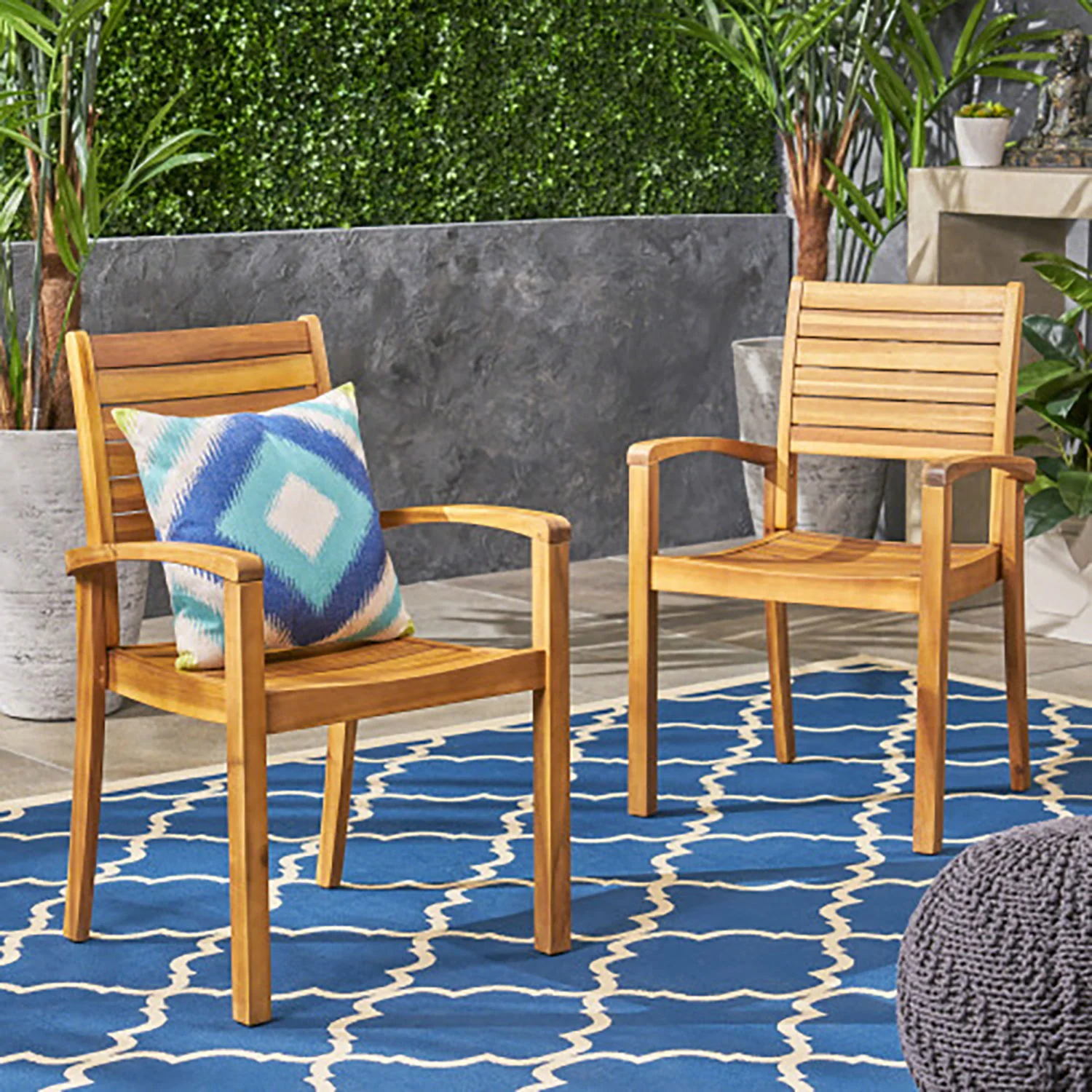 Outdoor Dining Chair, Stacking Design For Patio - Image 7