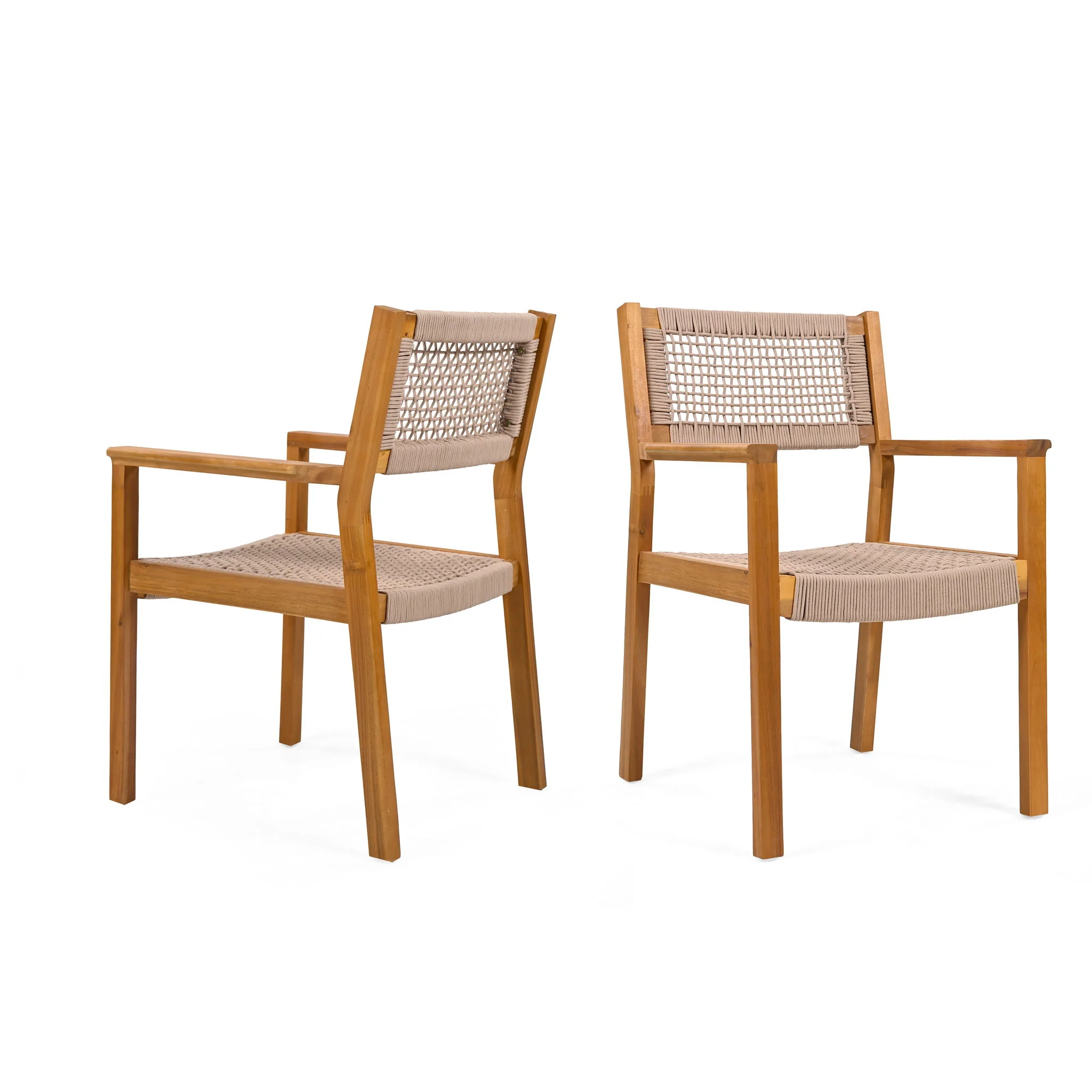 Outdoor Dining Patio Chairs (Set of 2) - Image 7