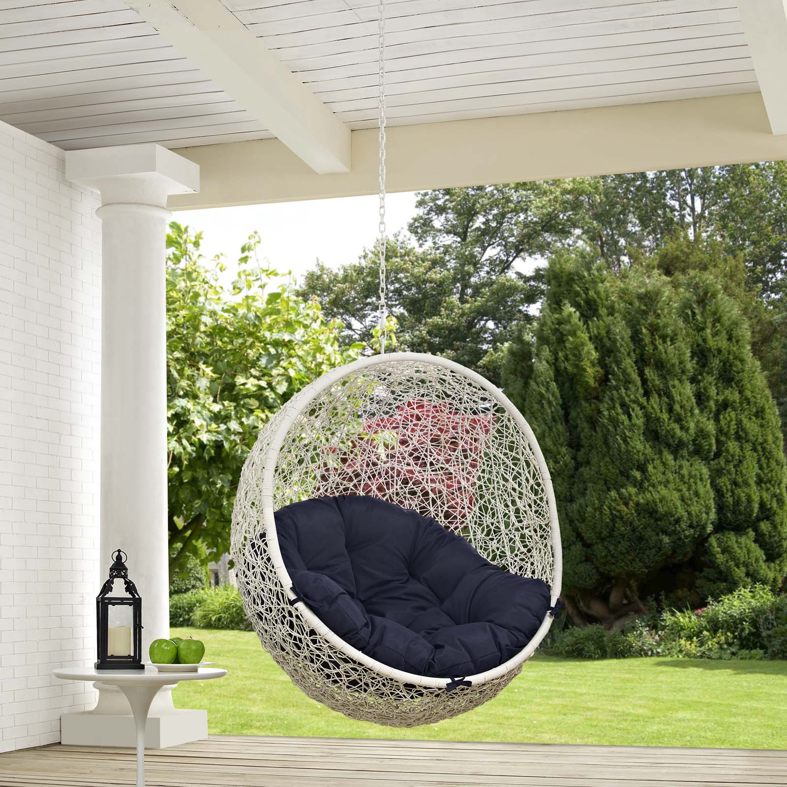 Outdoor Hanging Swing Chair - Comfortable Patio Porch Seat Hammock for Garden - Image 29