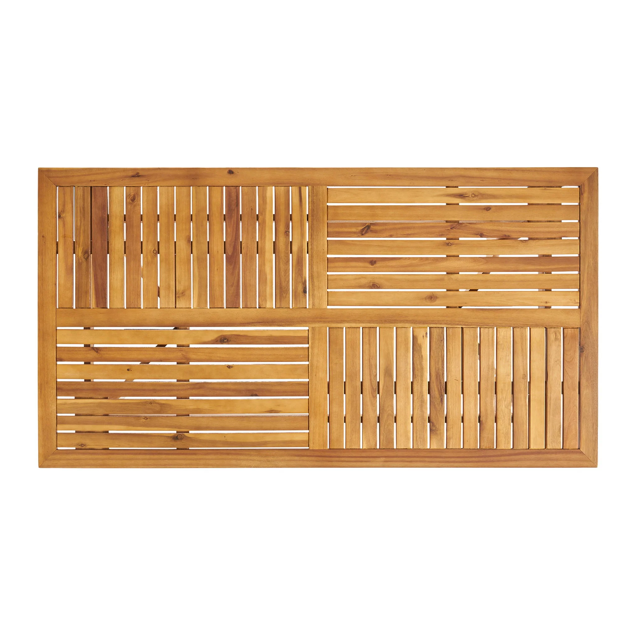 Outdoor Hermosa 7 Piece Wood Dining Set With Cushions - Teak - Image 9