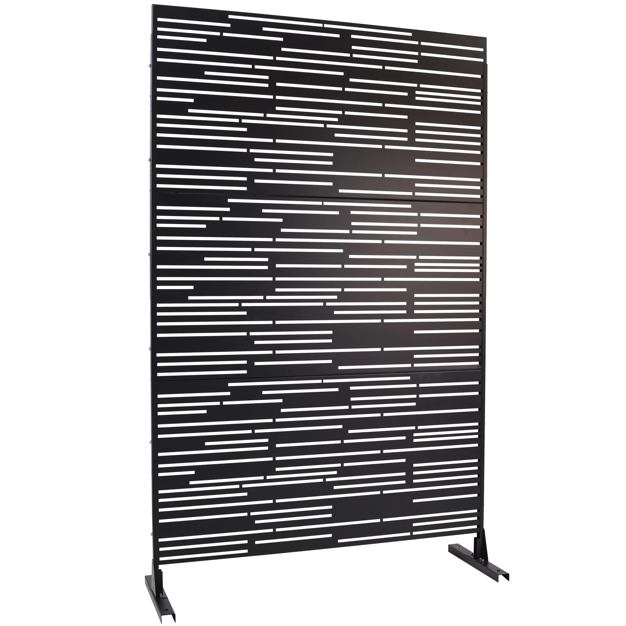 Outdoor & Indoor Freestanding Metal Privacy Screen - Image 14