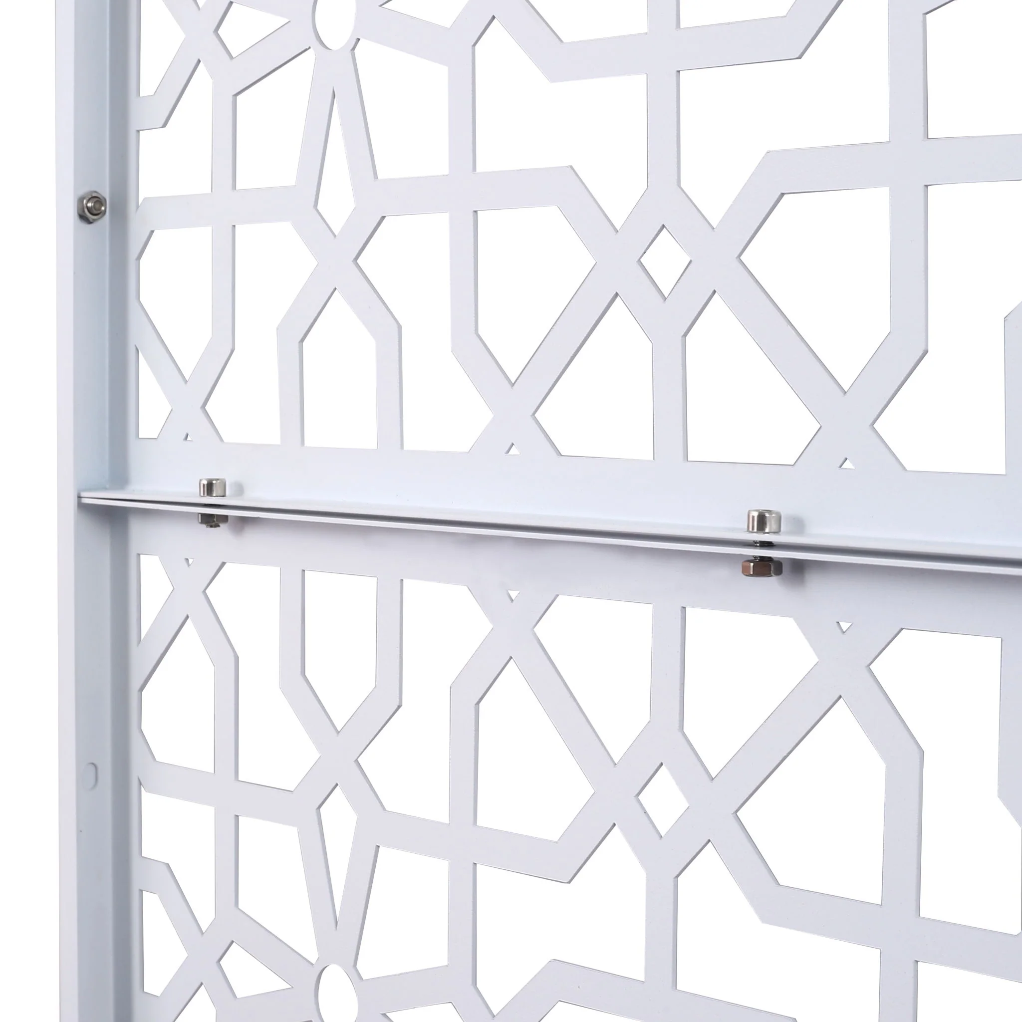 Outdoor & Indoor Metal Freestanding Decorative Privacy Screen - Image 18