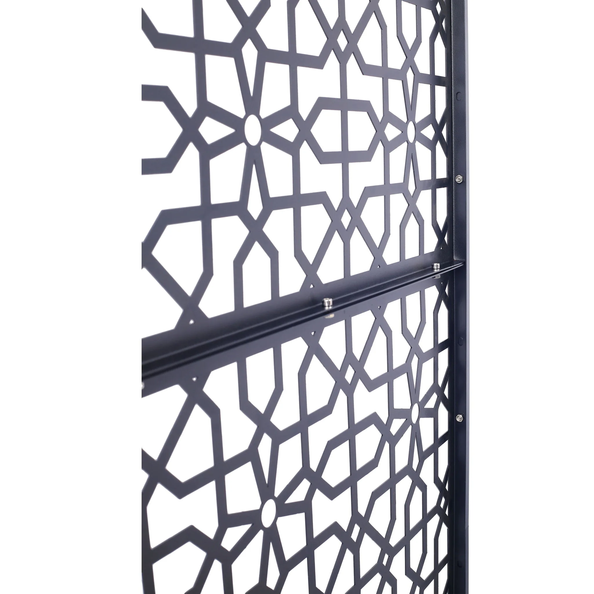 Outdoor & Indoor Metal Freestanding Decorative Privacy Screen - Image 7