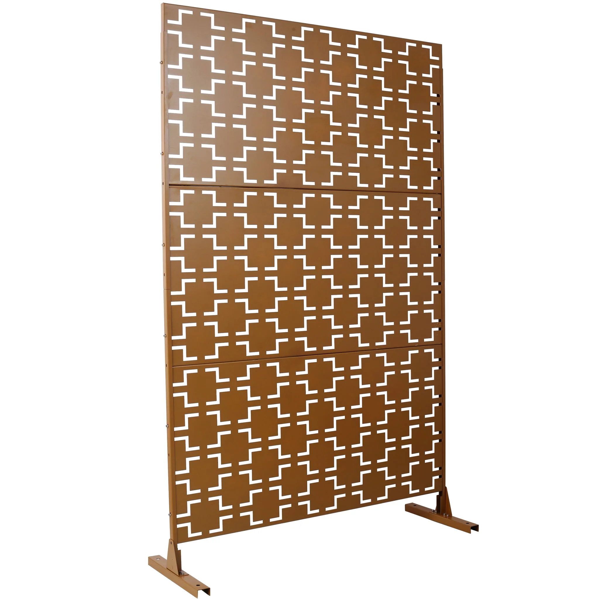 Outdoor & Indoor Metal Privacy Freestanding Decorative Screen - Image 7