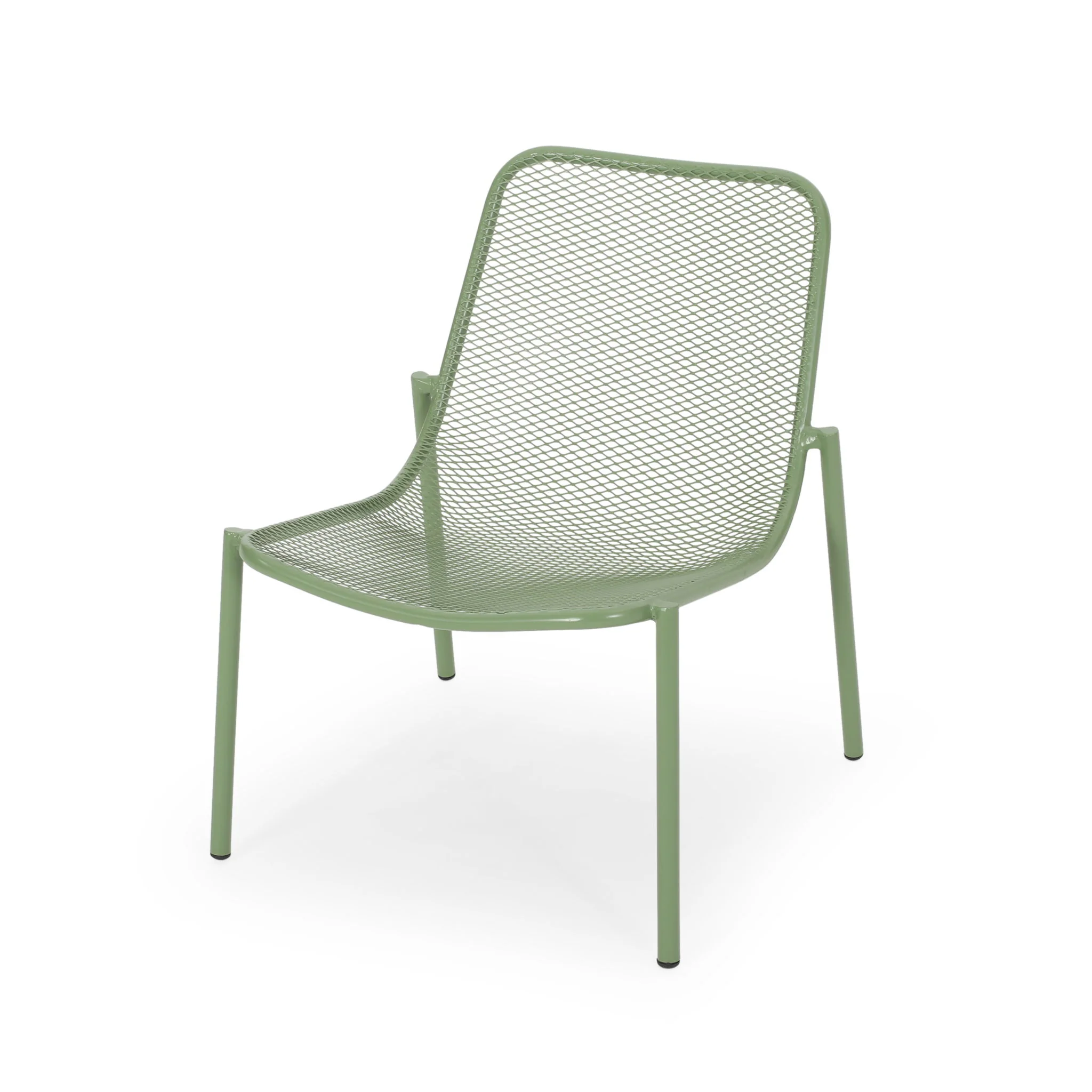 Outdoor Iron Chair With Design - Image 3