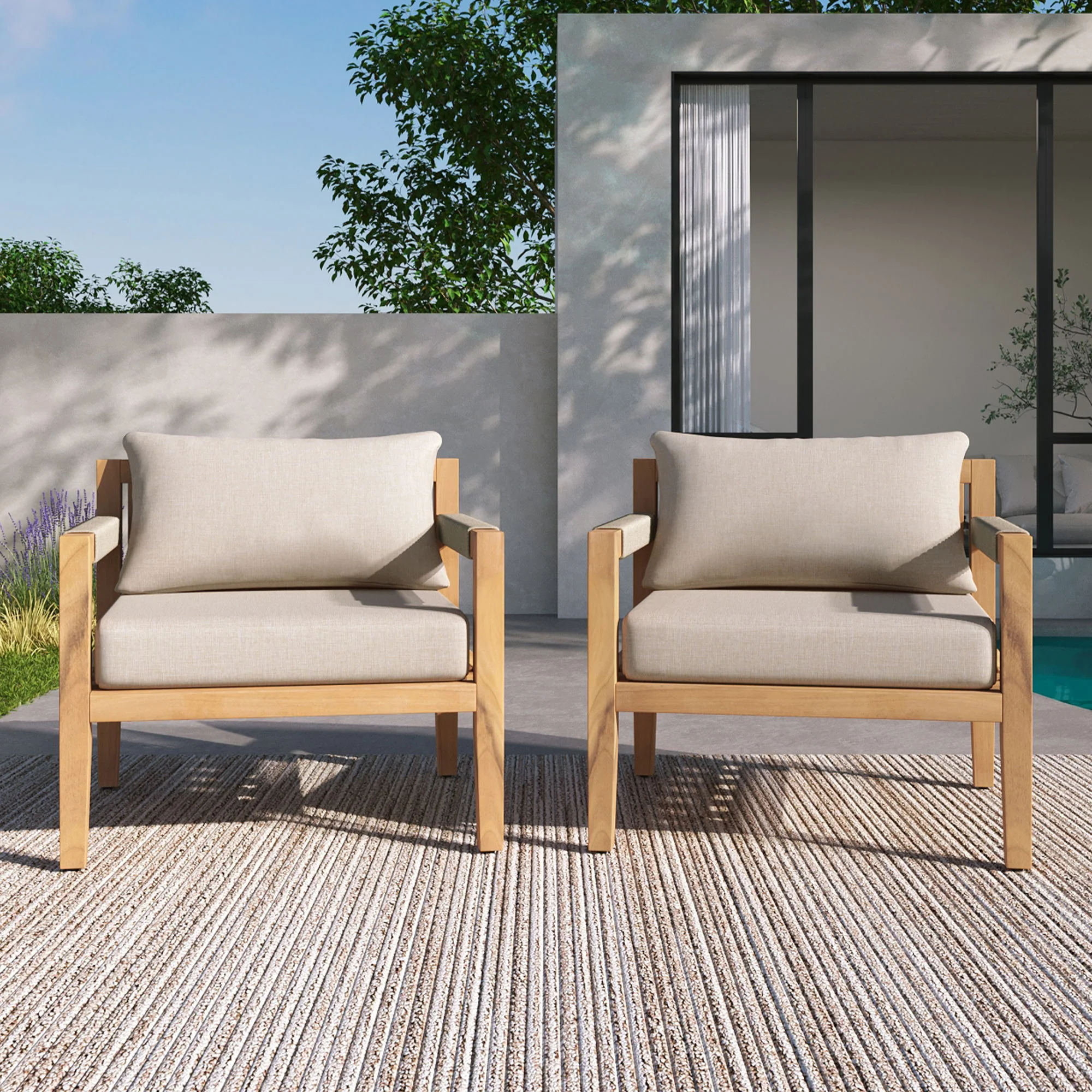 Outdoor Leisure Chair, Comfortable & Versatile For Any Patio - Image 5