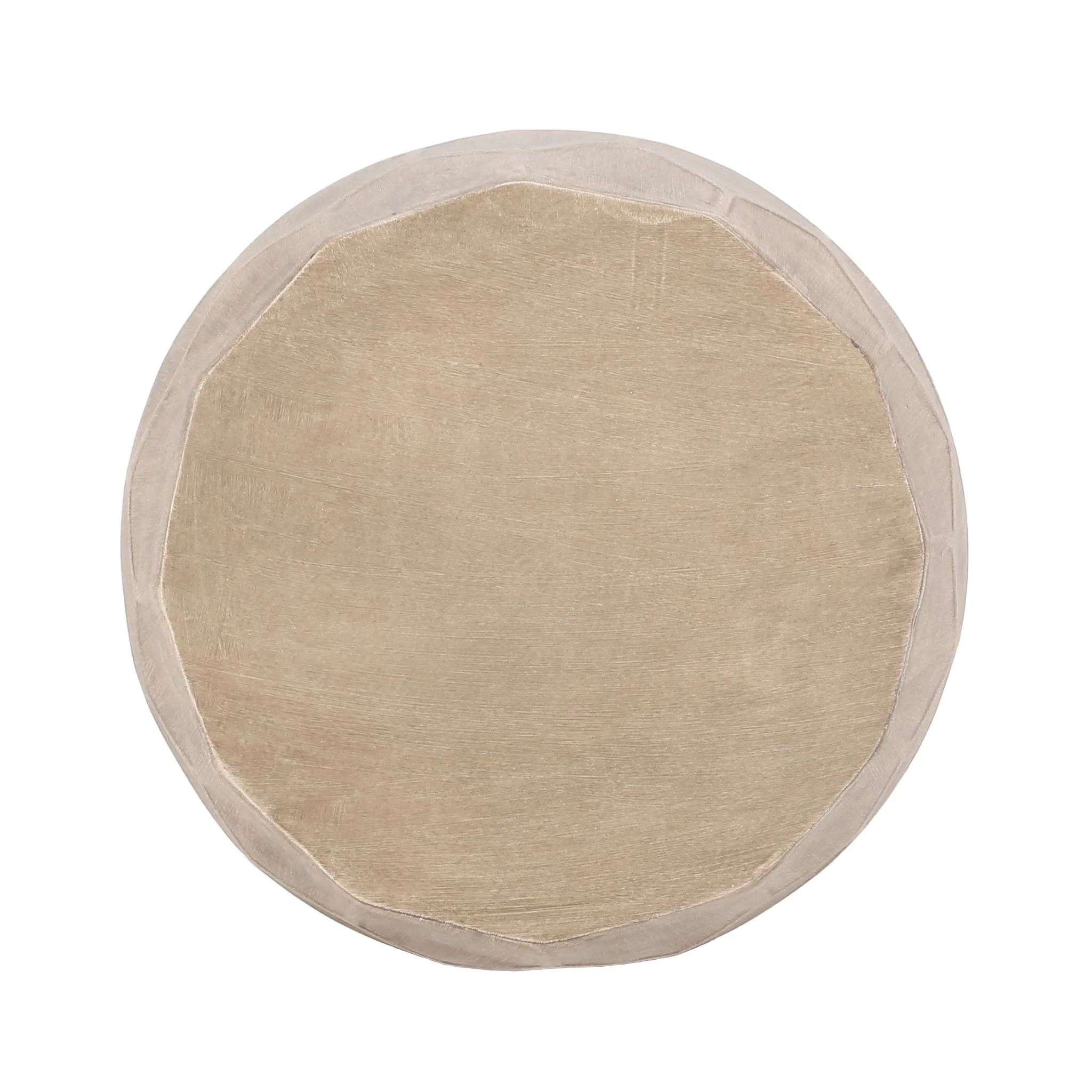 Outdoor Lightweight Concrete Side Table - Natural - Image 8