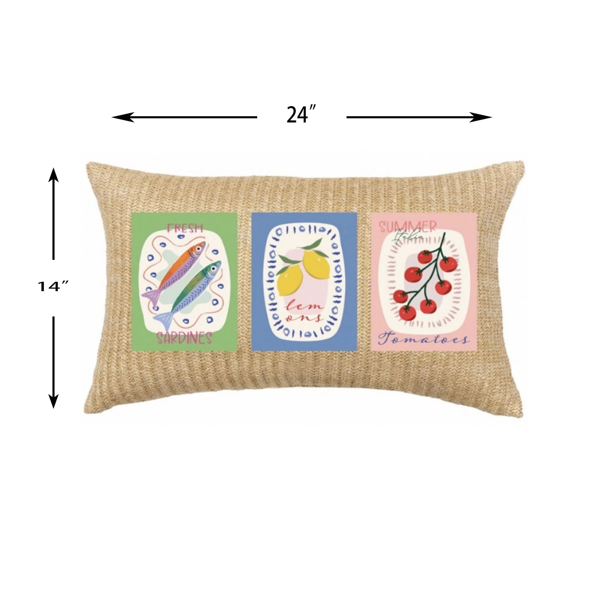 Outdoor Lumbar Pillow - Multi - Image 3