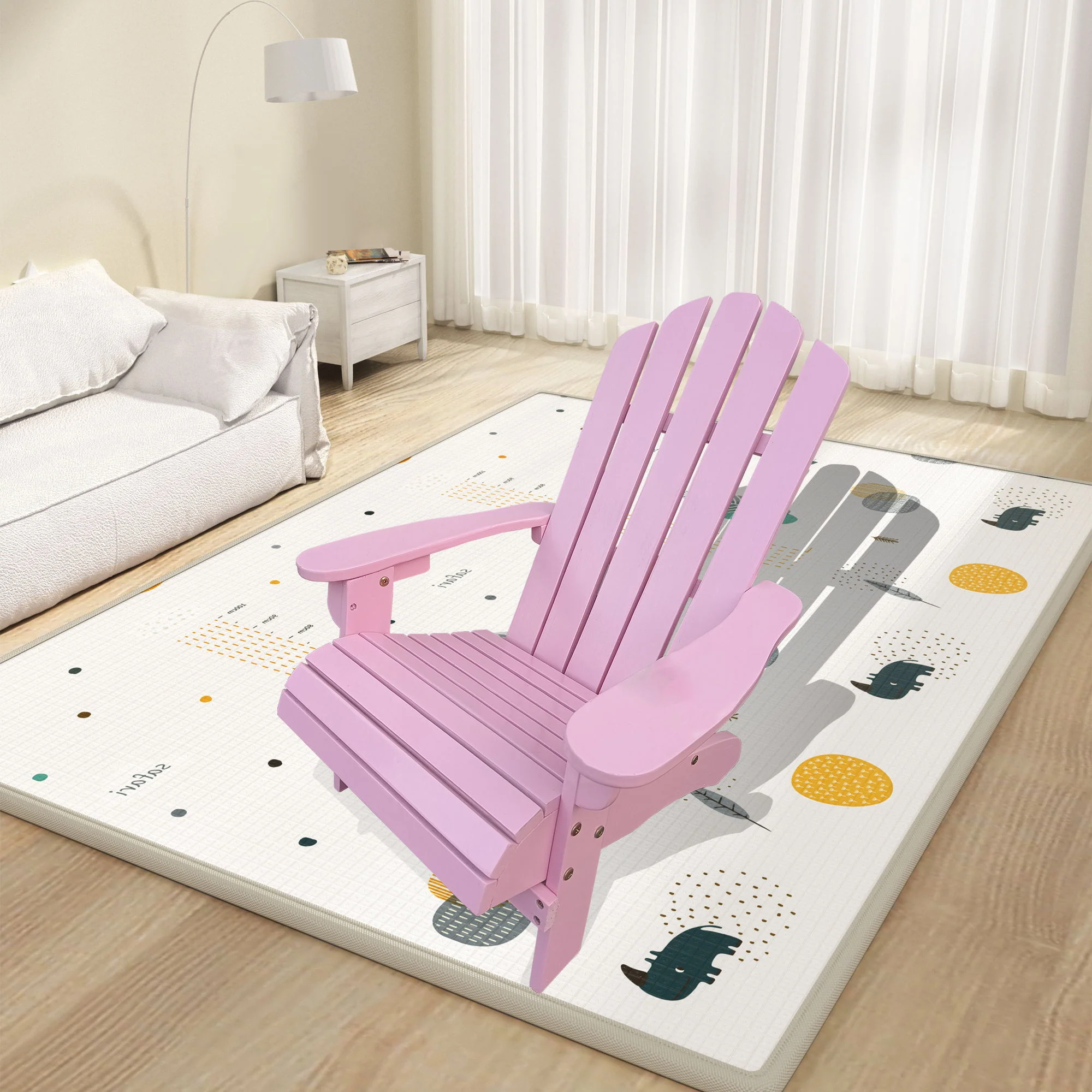 Outdoor Or Indoor Children Adirondack Chair - Image 6
