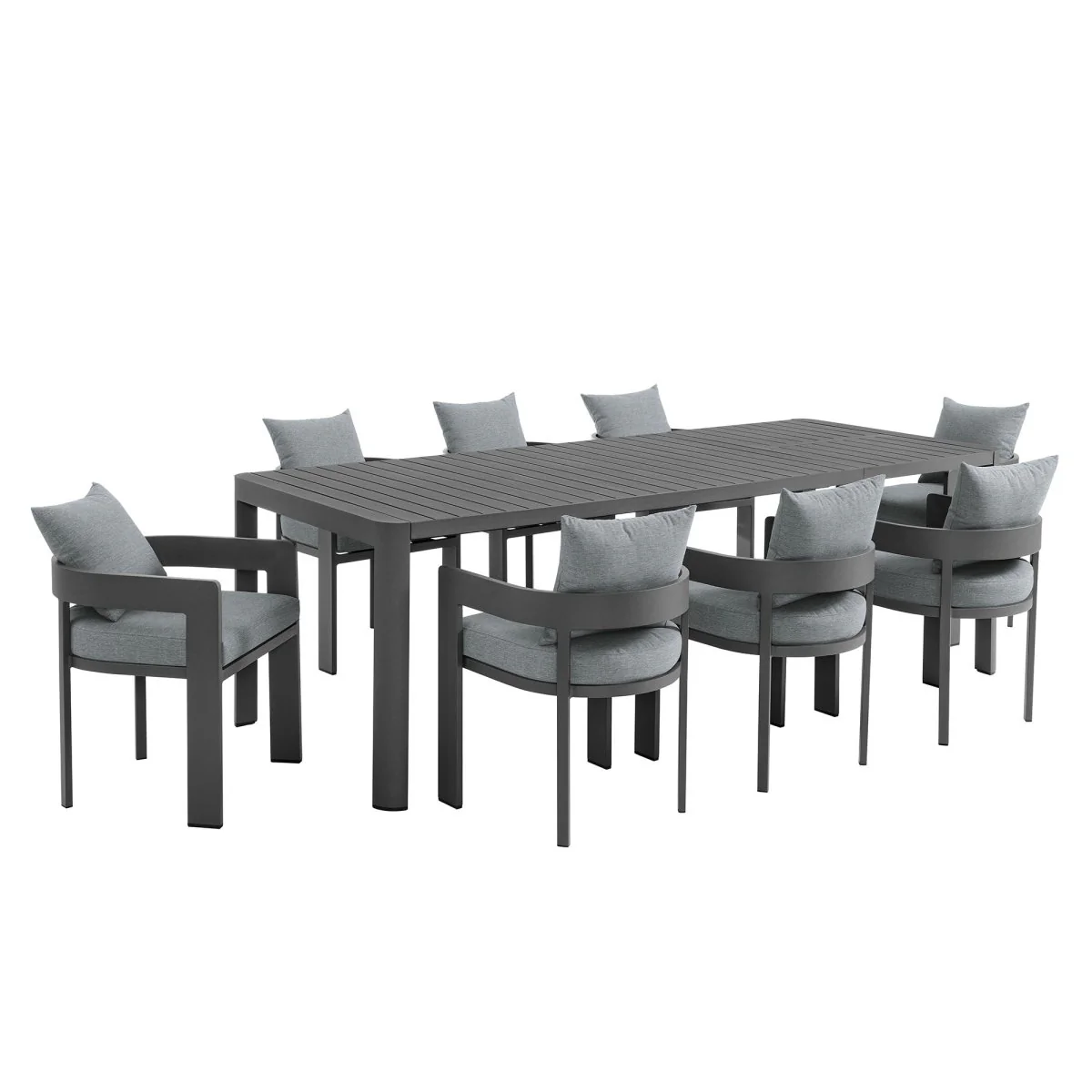 Outdoor Patio Aluminum Dining Set – Multiple Piece Options with Dining Table - Image 63