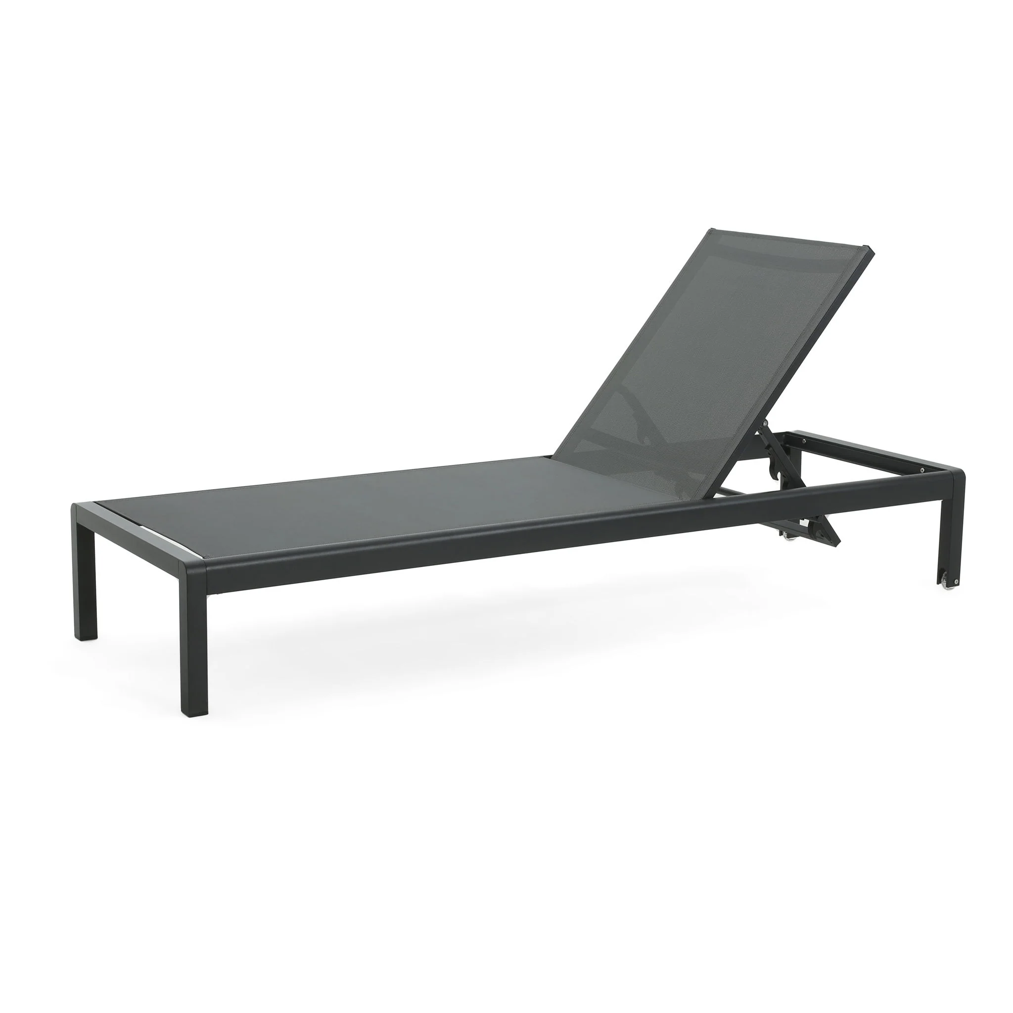 Outdoor Patio Chaise Lounge With 5 Reclining Positions - Image 50