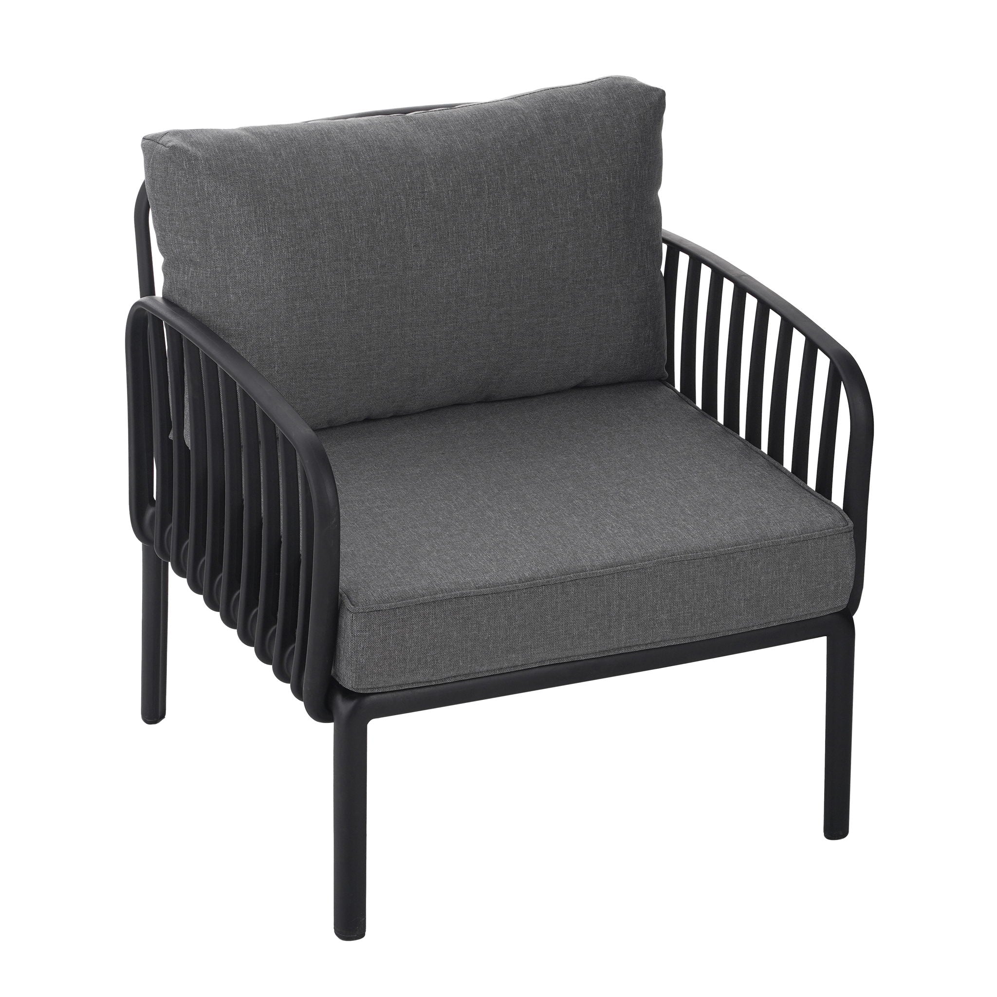 Outdoor Patio Club Chair, Waterproof Thick Cushion Deep Seating - Image 9