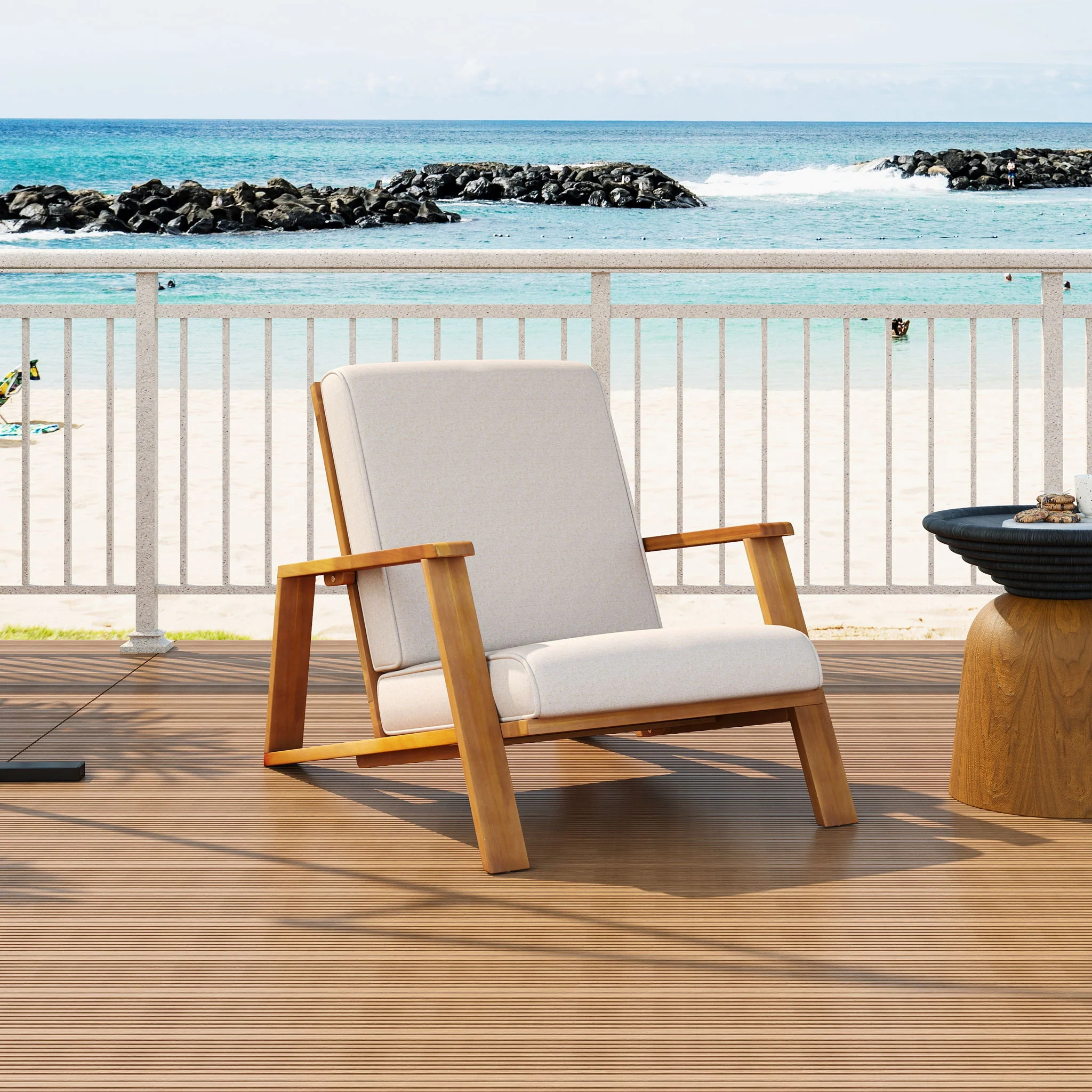 Outdoor Patio Lounge Chair - Image 5
