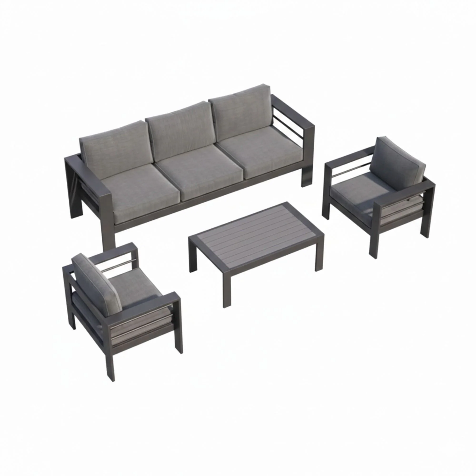 Outdoor Patio Set, All-Weather & Thick Cushions - Image 17
