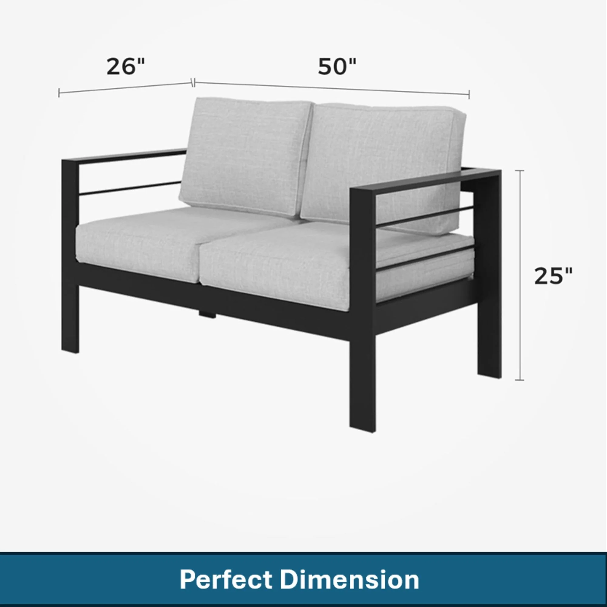 Outdoor Patio Set, All-Weather With Thick Cushions - Image 108