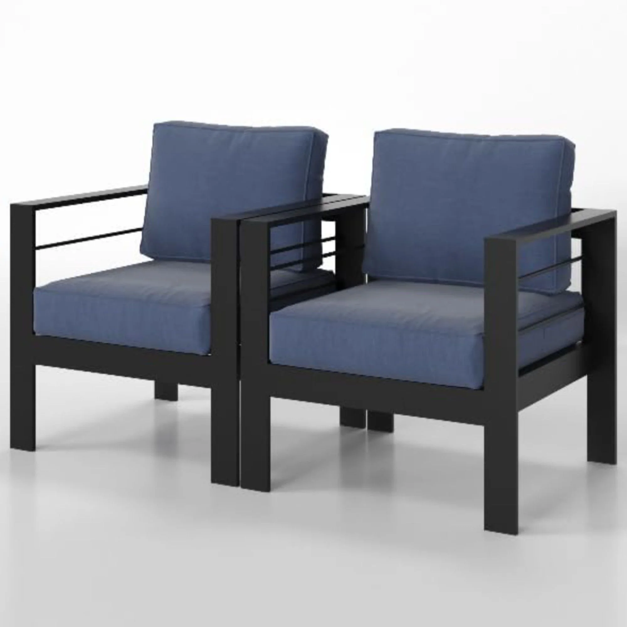Outdoor Patio Set, All-Weather With Thick Cushions - Image 118