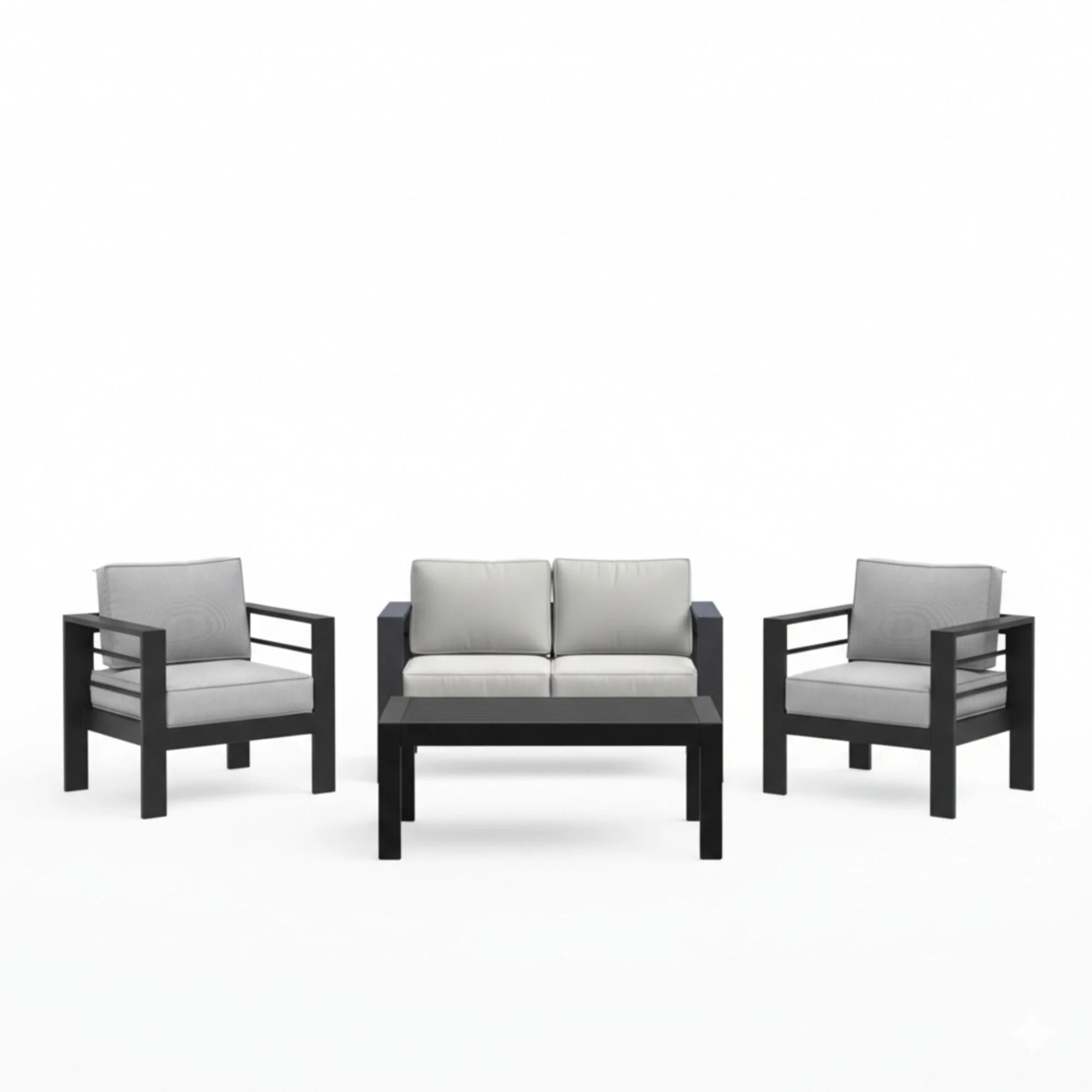 Outdoor Patio Set With All-Weather Thick Cushions - Image 45