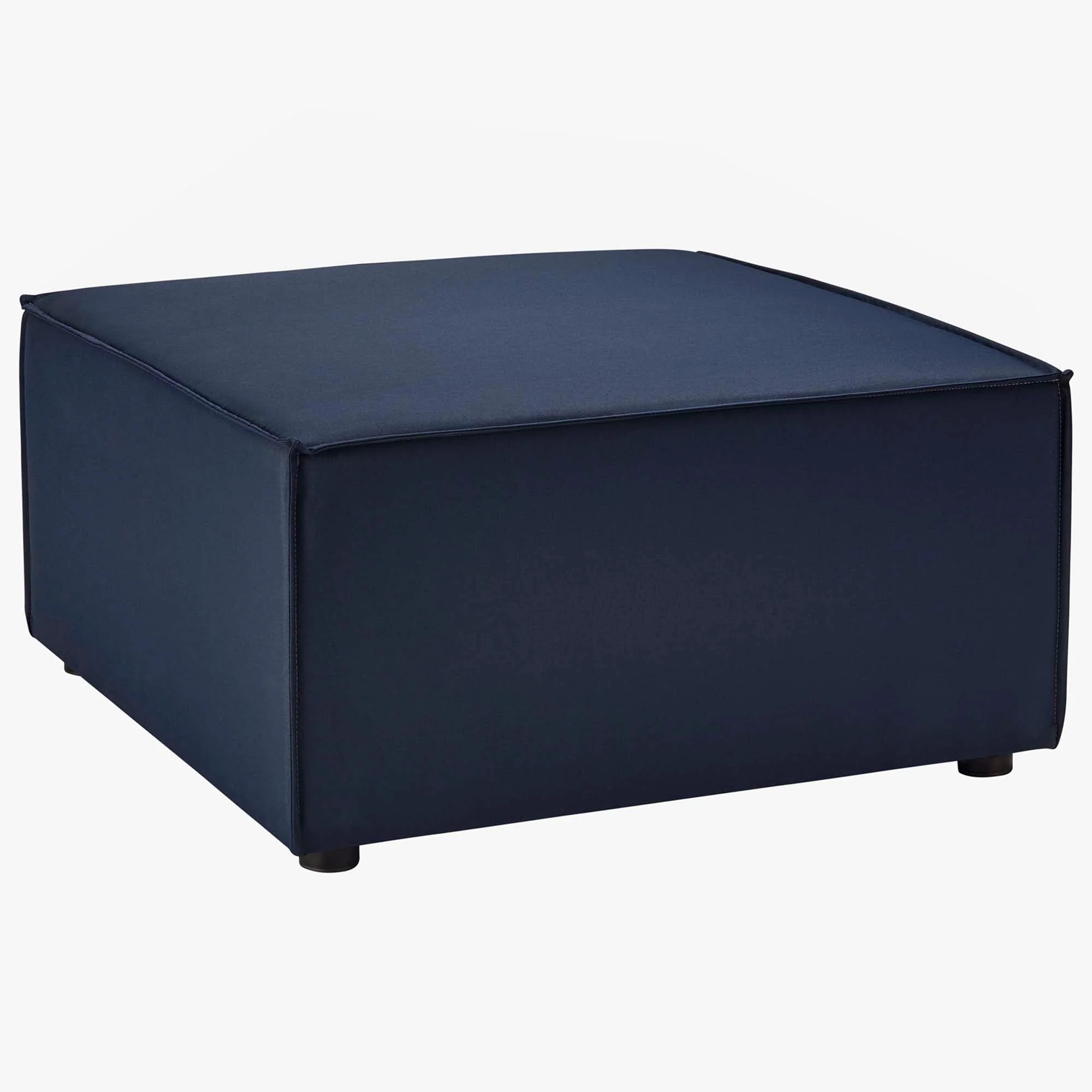Outdoor Patio Upholstered Sectional Ottoman - Weather-Resistant Seating and Lounging - Image 12