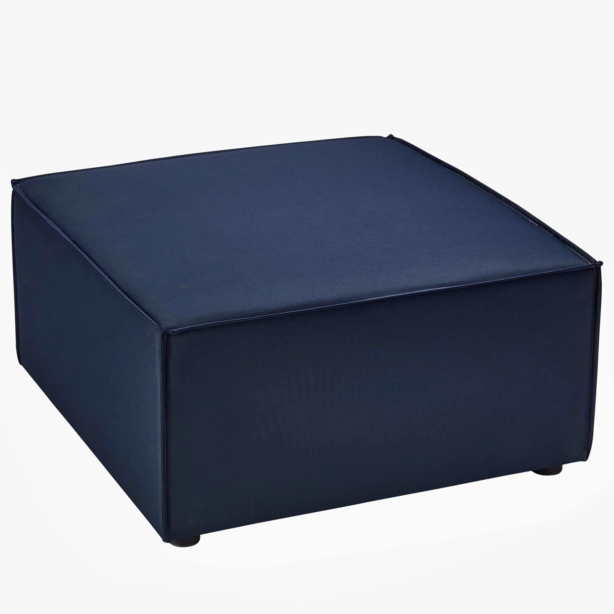 Outdoor Patio Upholstered Sectional Ottoman - Weather-Resistant Seating and Lounging - Image 14