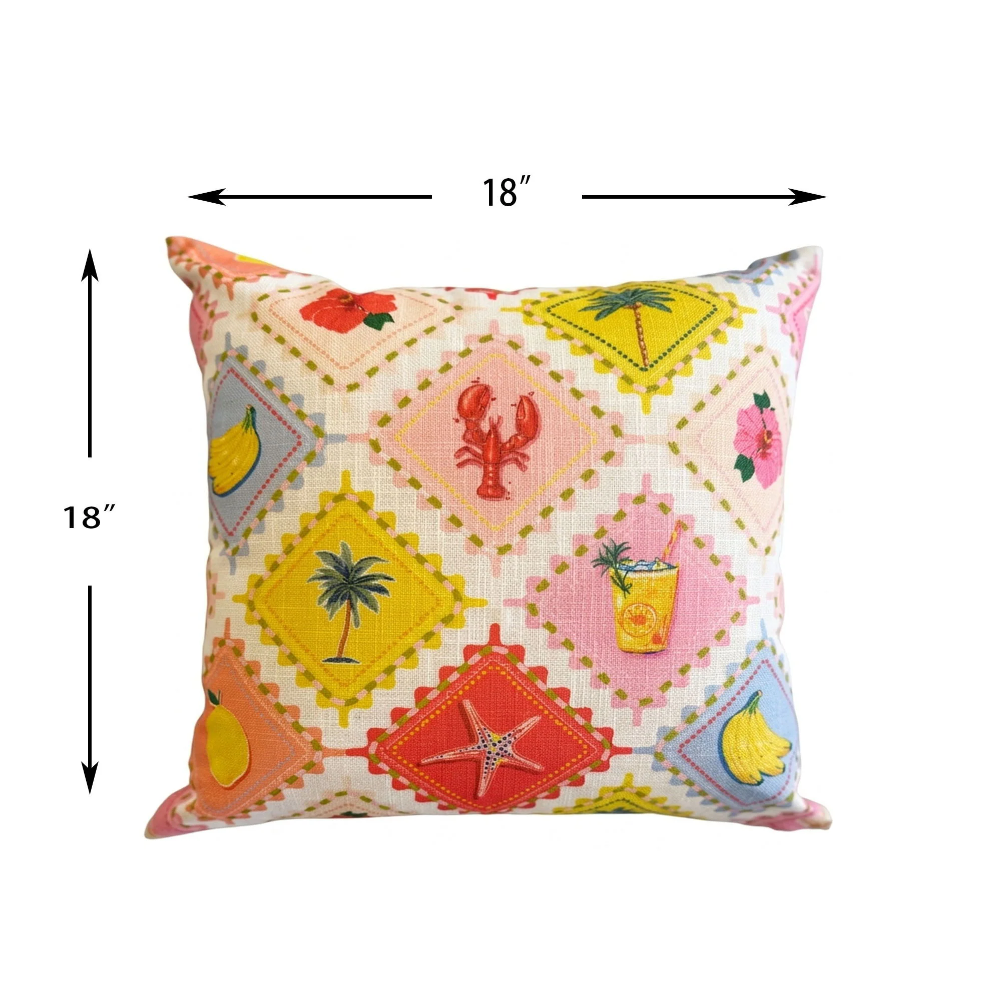 Outdoor Pillows, Weather Resistant (Set of 2) - Multi - Image 5