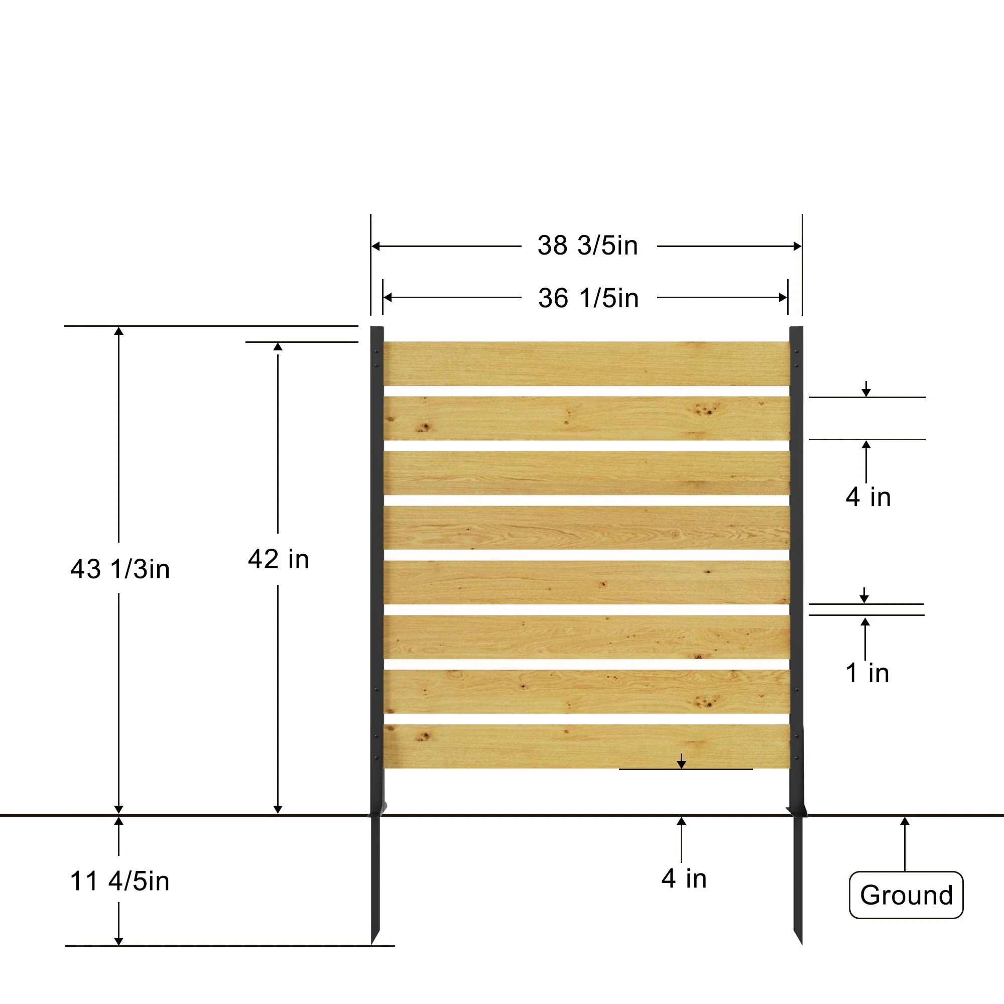 Outdoor Privacy Screen For Pool And Equipment Enclosures - Image 10