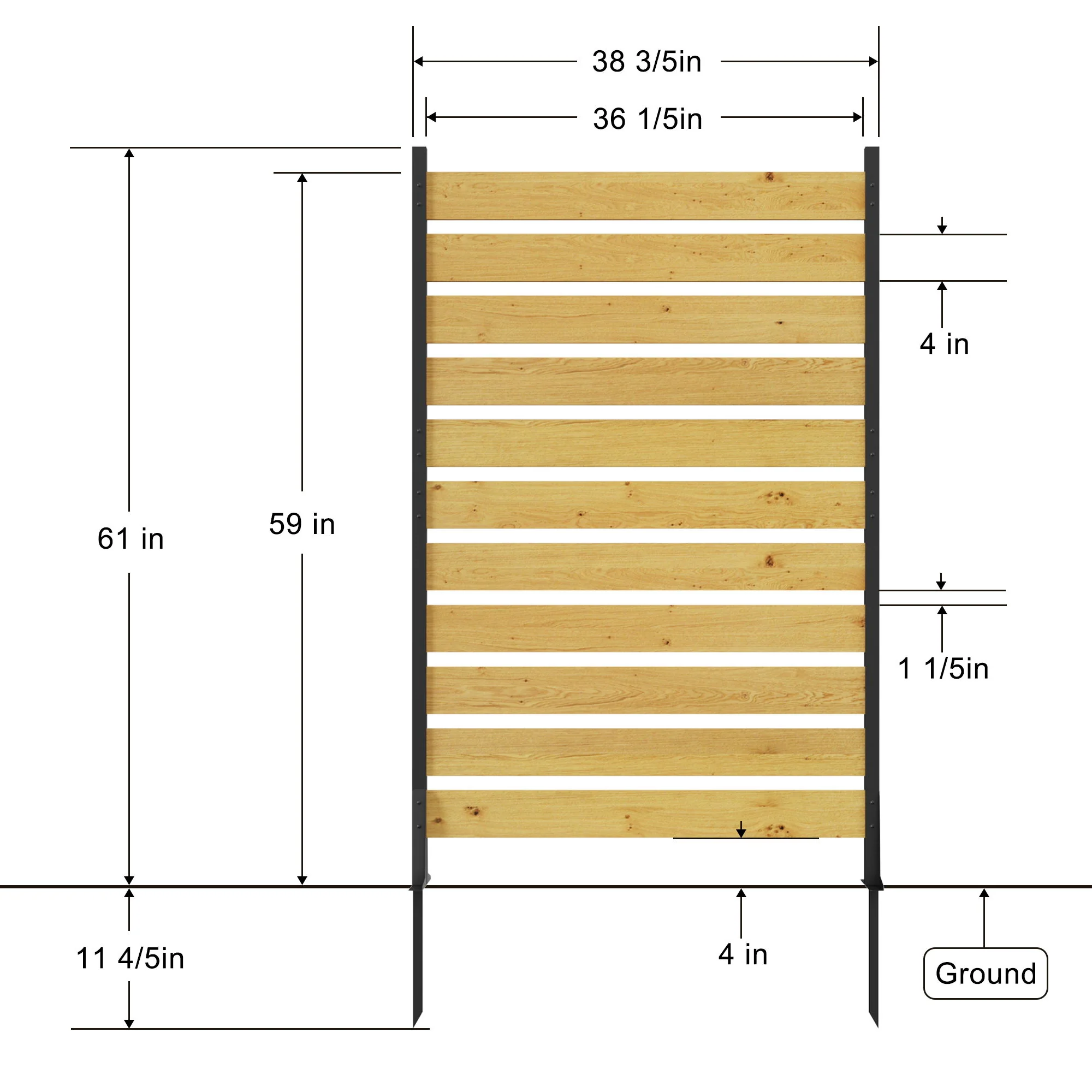 Outdoor Privacy Screen For Pool And Equipment Enclosures - Image 11