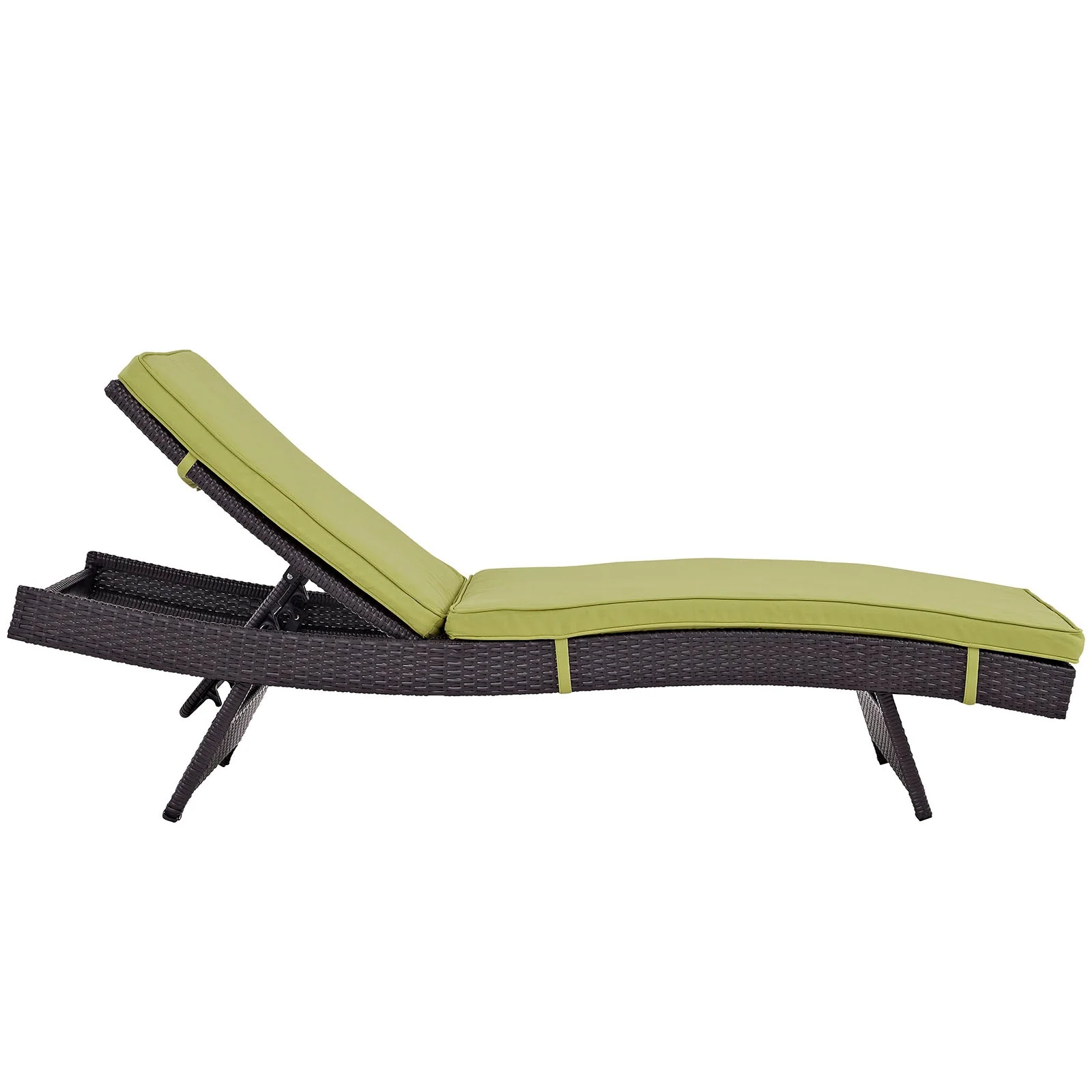 Outdoor Rattan Chaise Lounge for Patio, Poolside and Garden Seating Set - Image 101