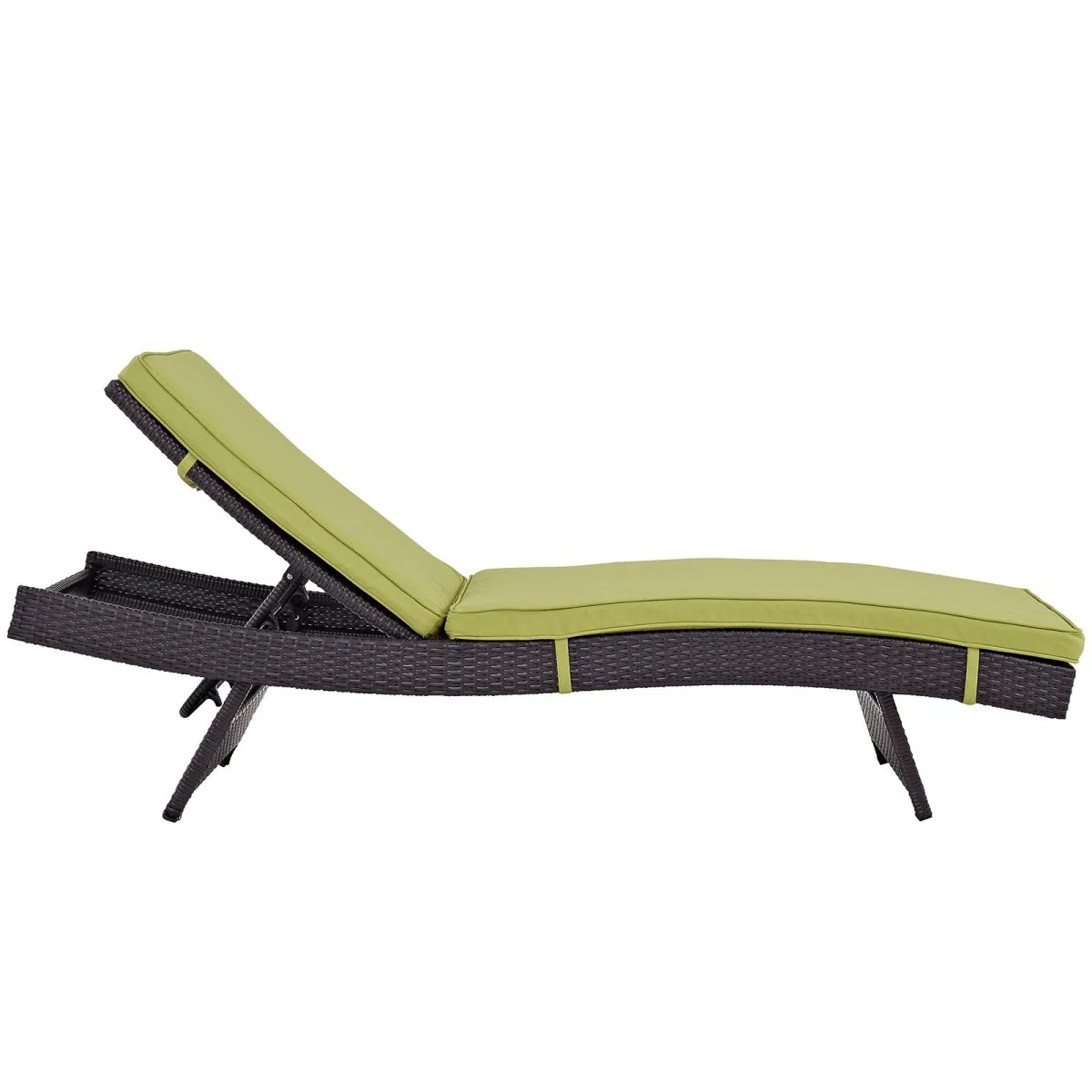Outdoor Rattan Chaise Lounge for Patio, Poolside and Garden Seating Set - Image 14