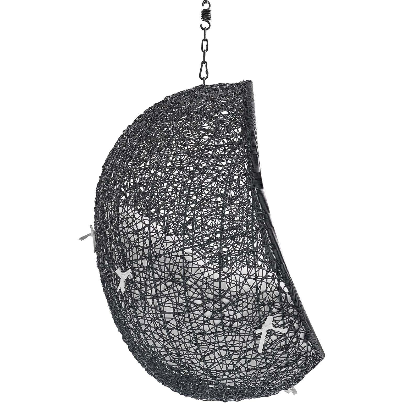 Outdoor Rattan Hanging Lounge Swing Chair for Patio, Porch, Garden and Balcony - Image 5