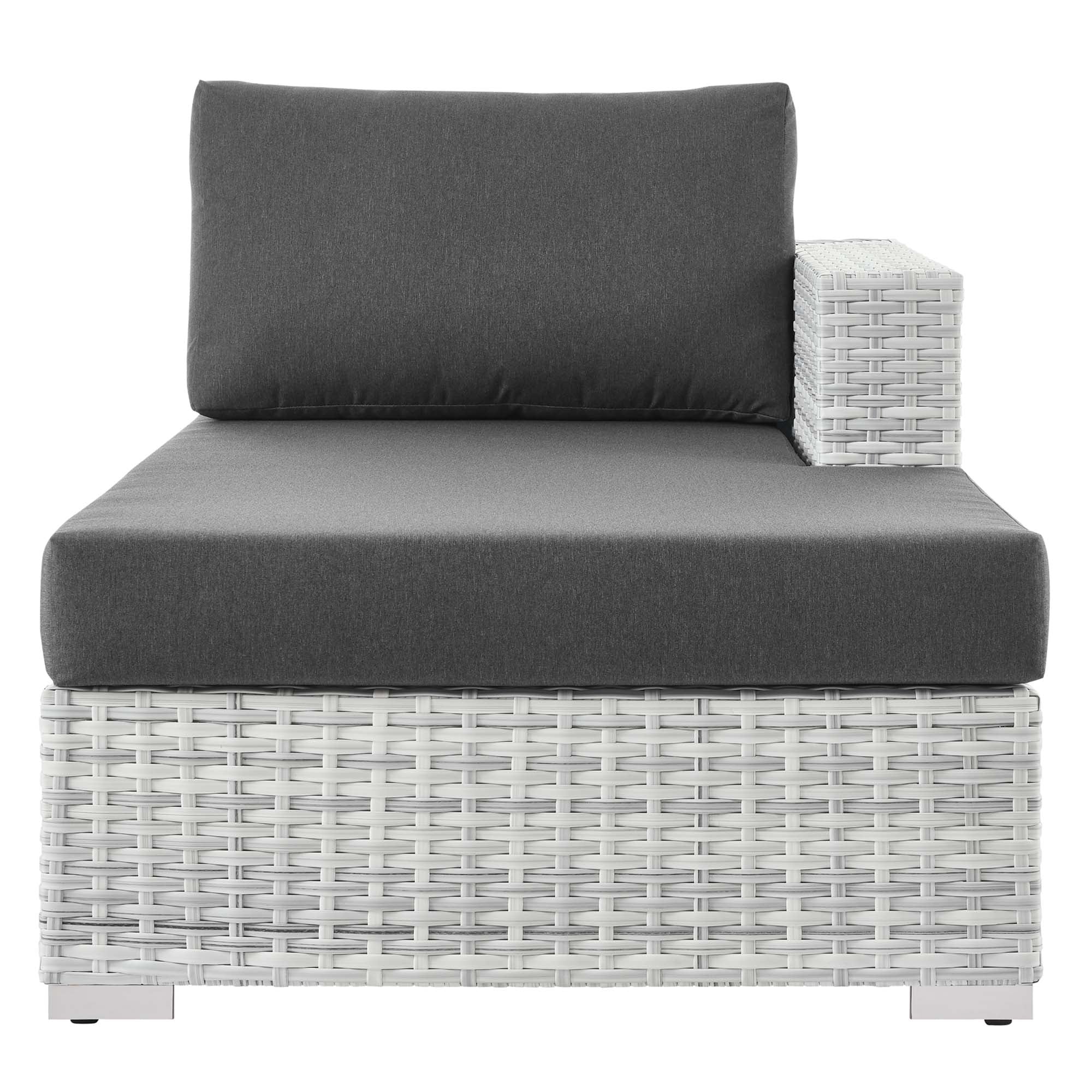 Outdoor Right Arm Woven Chaise - Patio Seating Sectional Component for Outdoor Living - Image 26